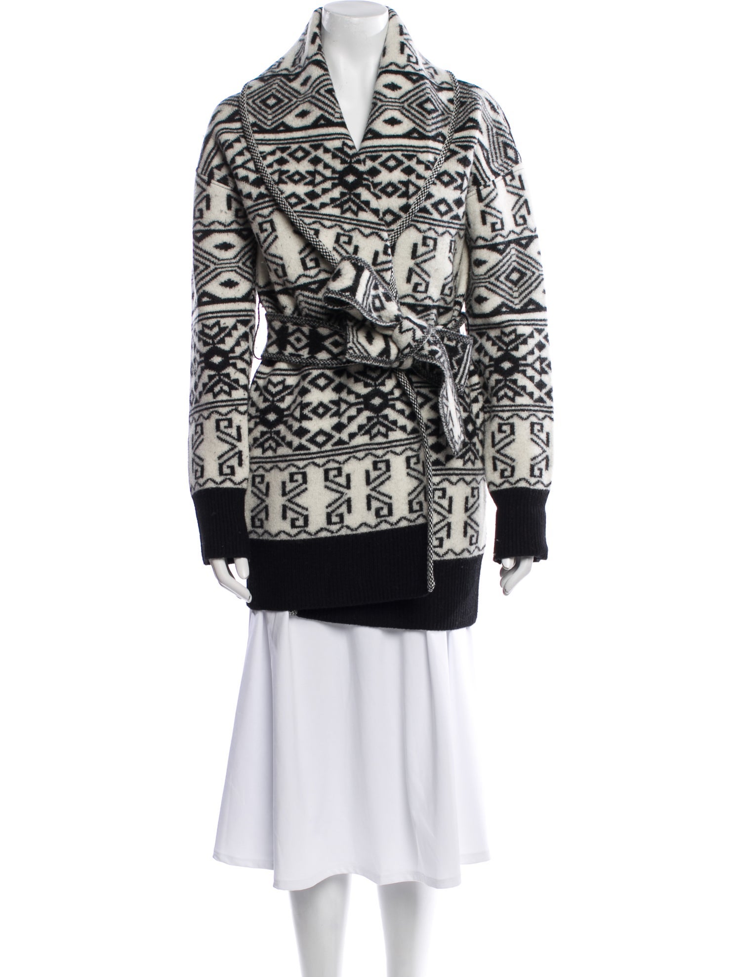 Veronica Beard Wool Printed Evening Jacket