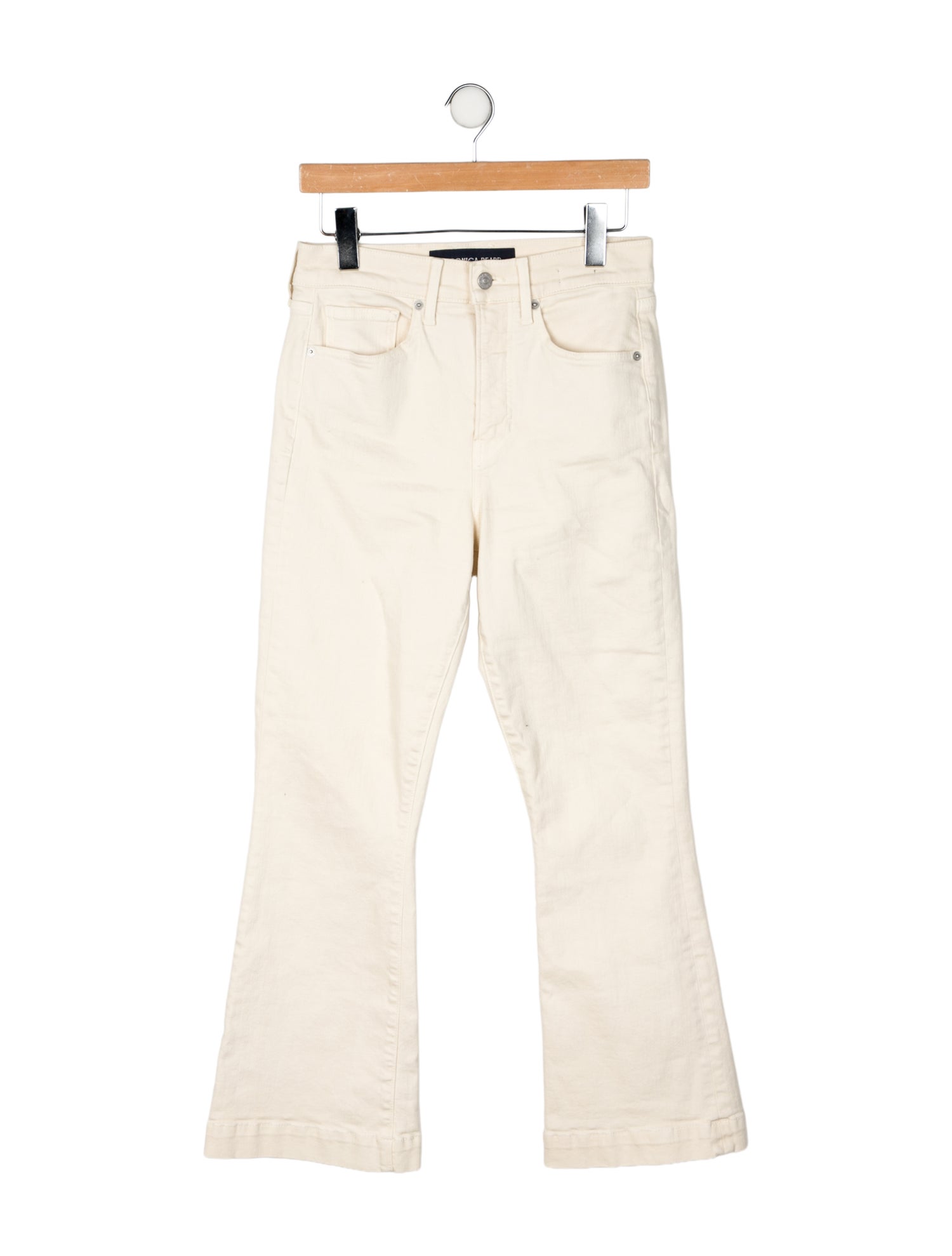 Veronica Beard High-Rise Wide Leg Jeans