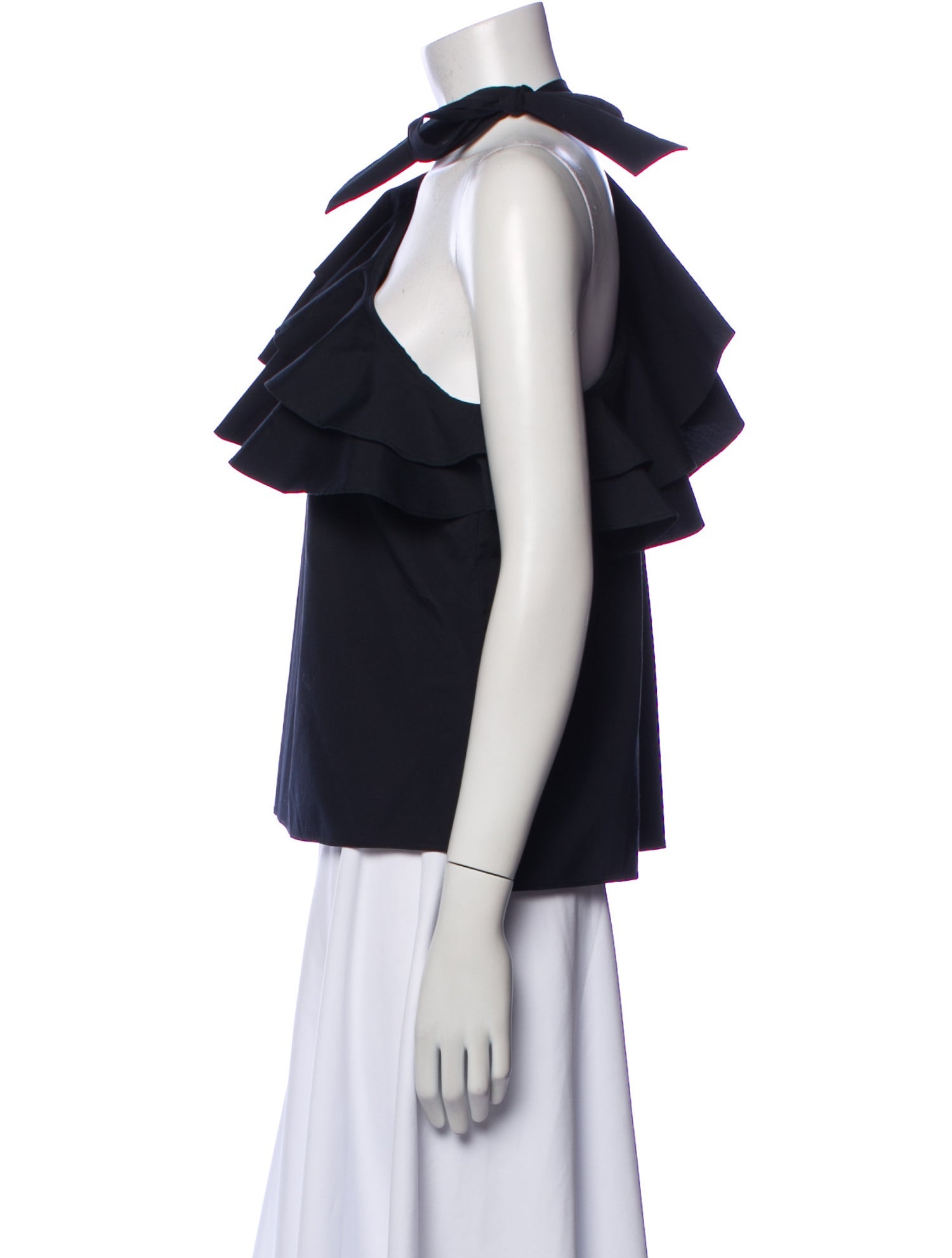 Veronica Beard Cowl Neck Long Sleeve Blouse