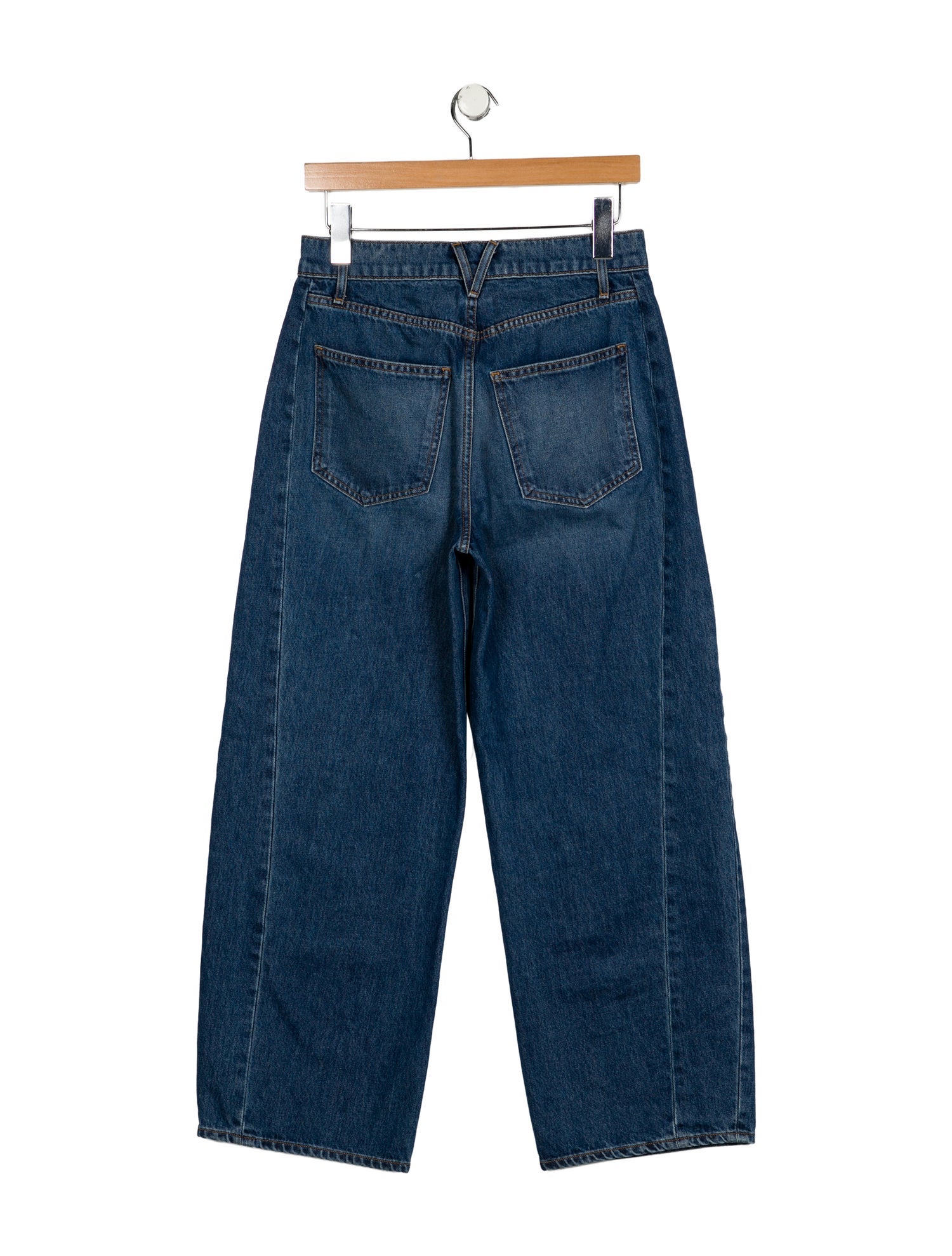 Veronica Beard High-Rise Wide Leg Jeans