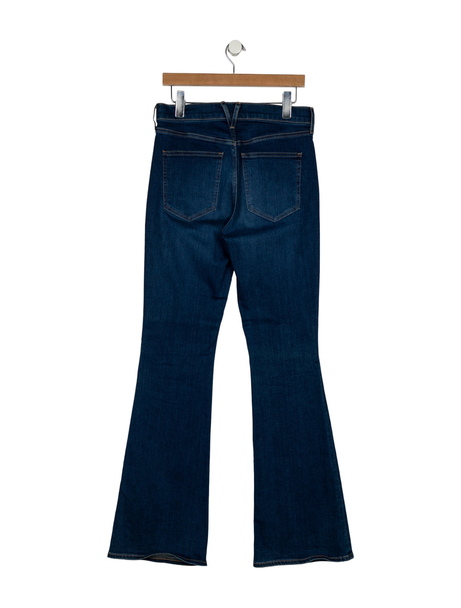Veronica Beard High-Rise Wide Leg Jeans