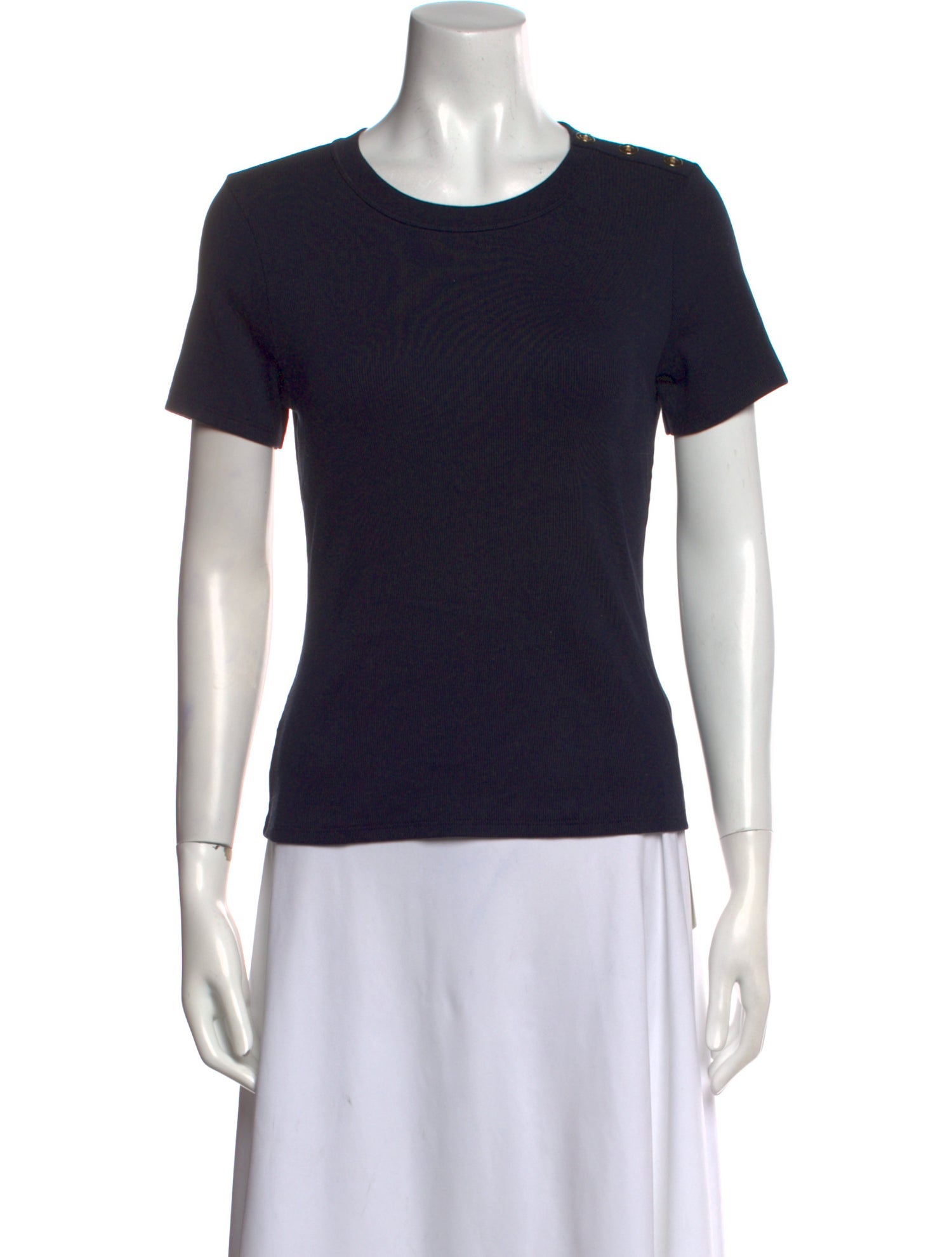 Veronica Beard Crew Neck Short Sleeve T-Shirt