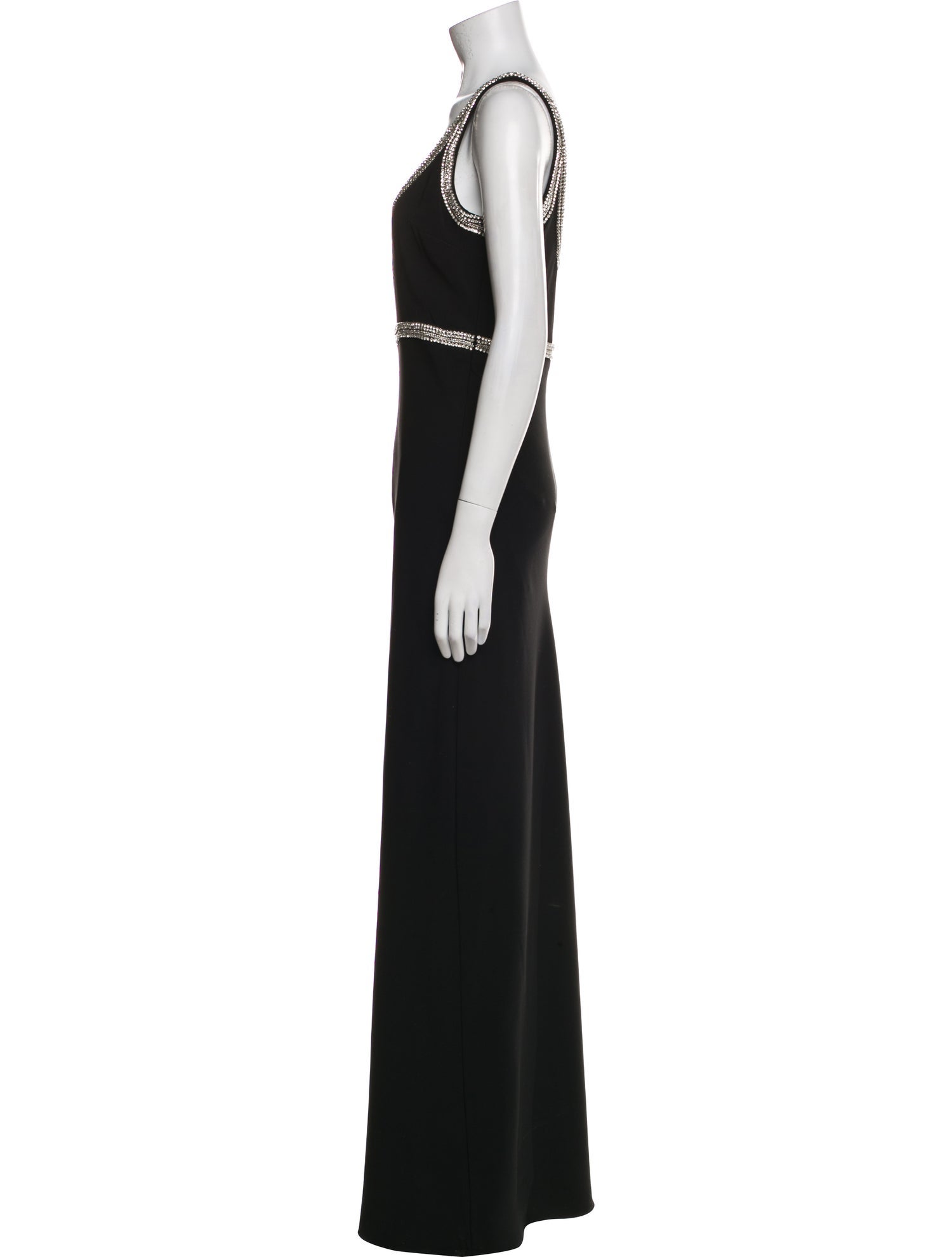 Veronica Beard Scoop Neck Long Dress