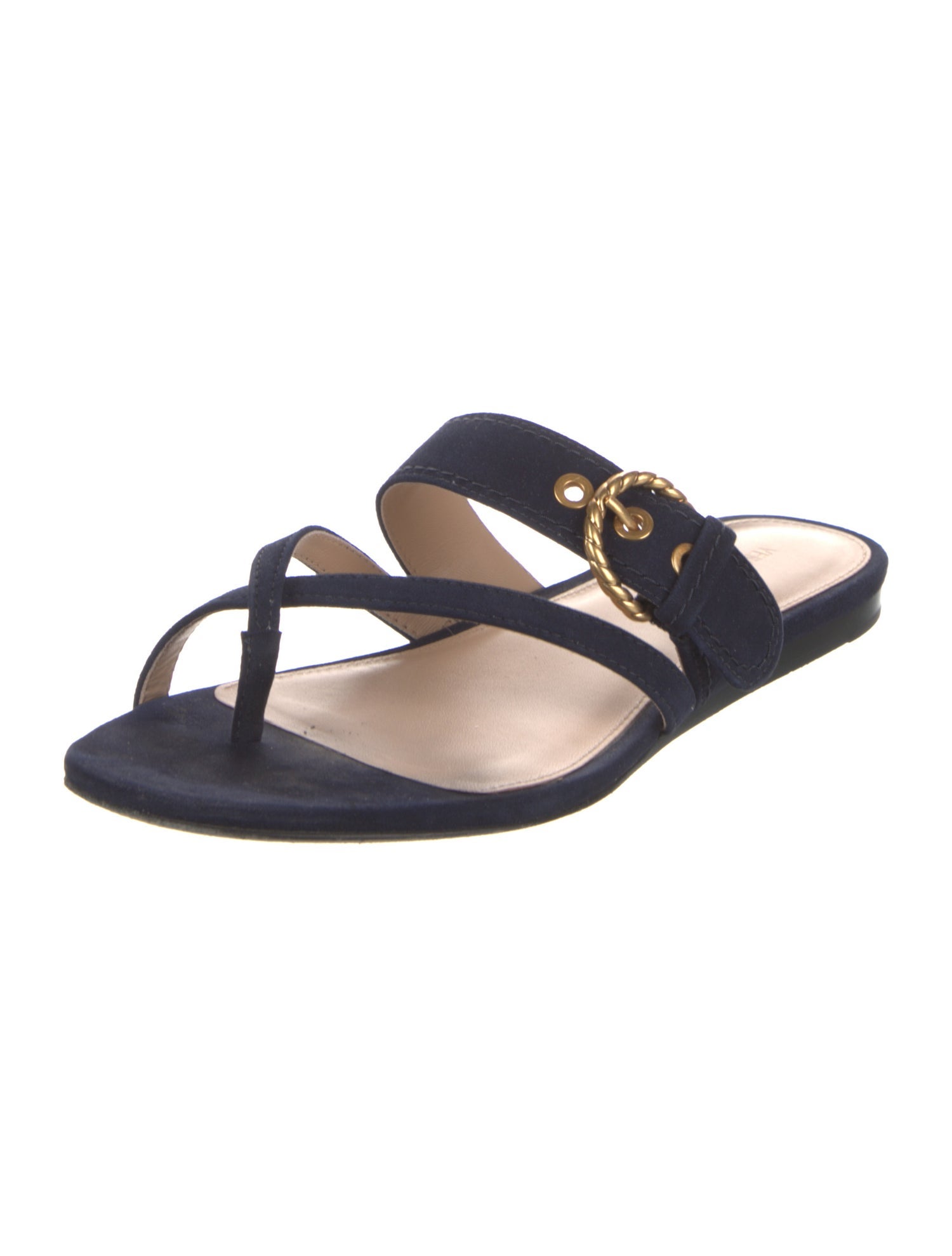 Veronica Beard Suede Slides