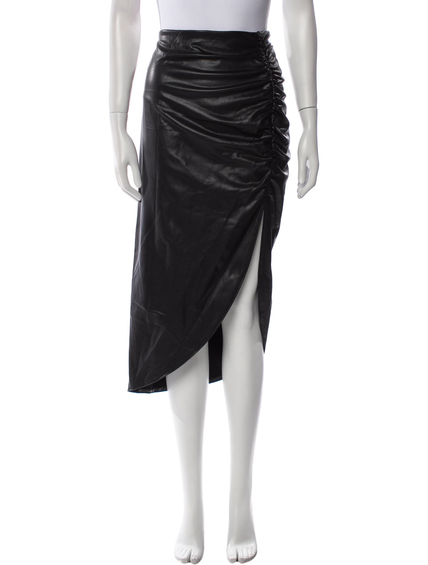 Veronica Beard Pleated Accents Midi Length Skirt