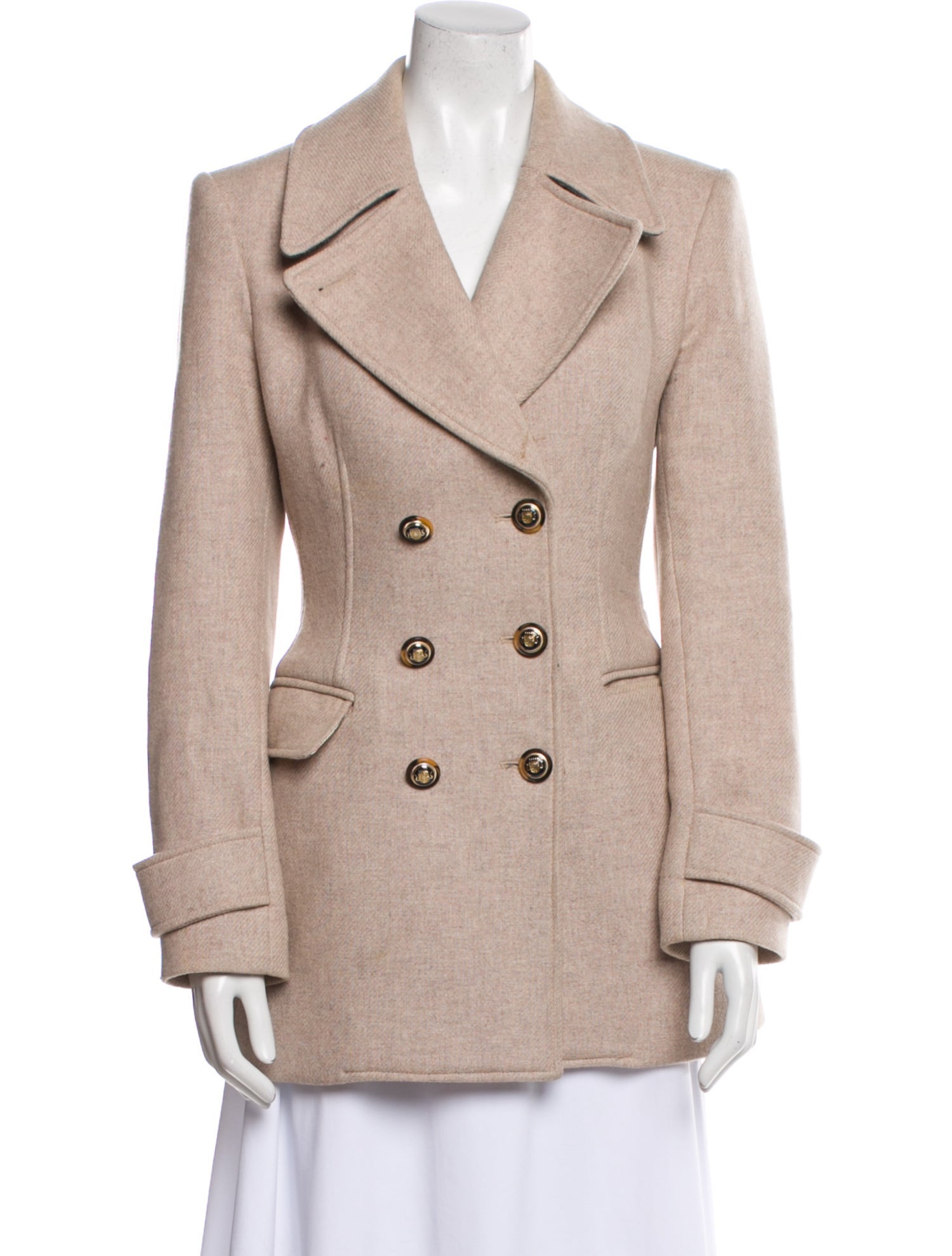 Veronica Beard Wool Peacoat