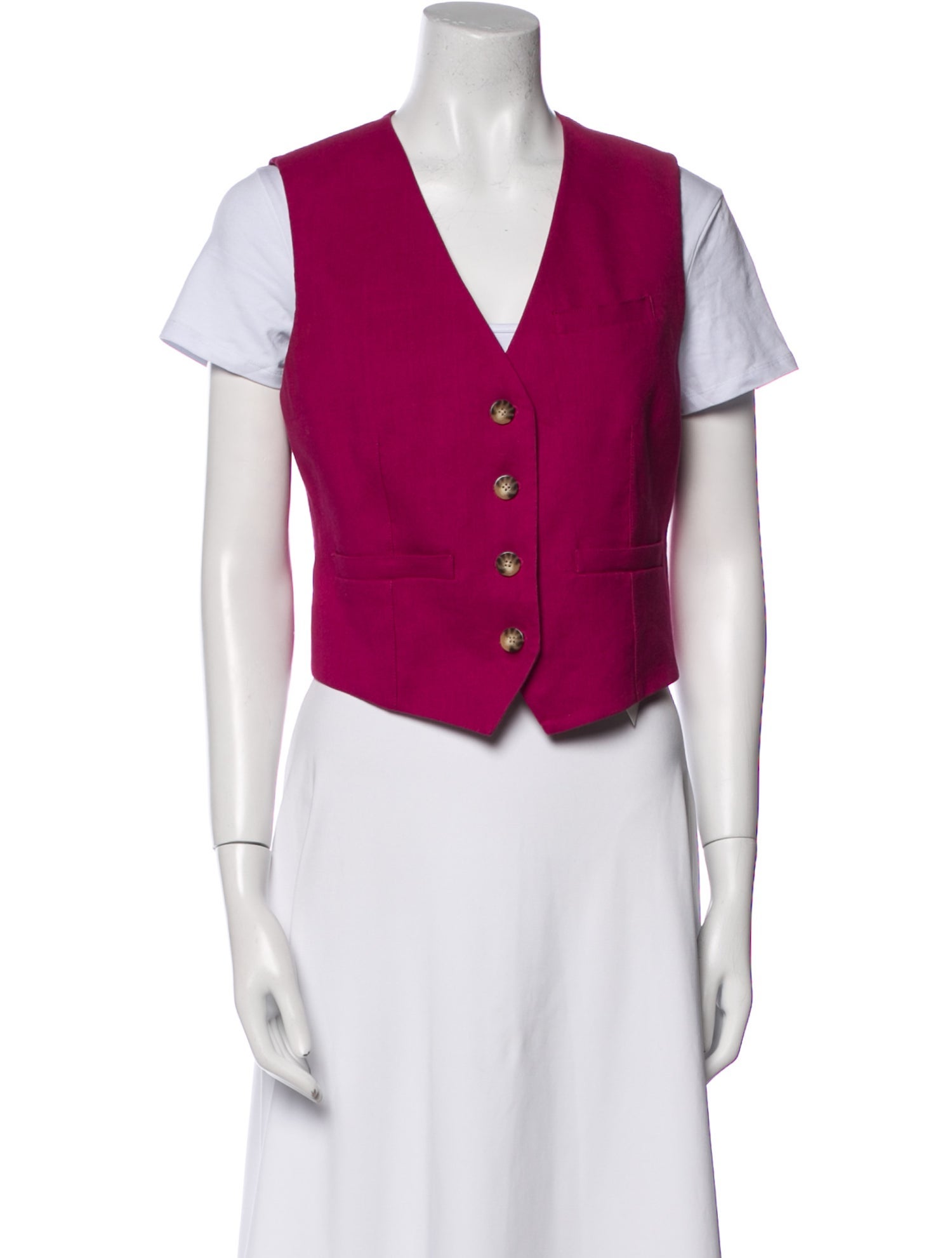 Veronica Beard Linen Vest