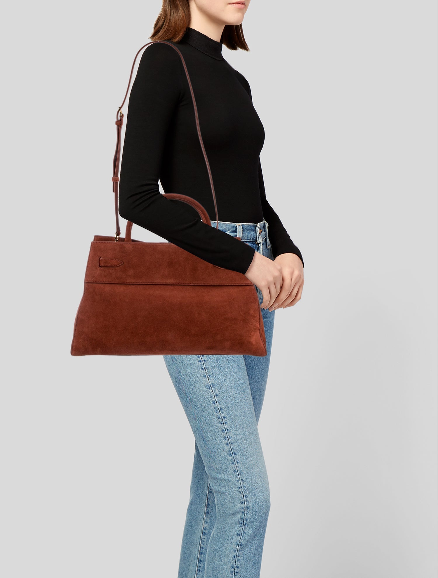 Veronica Beard Suede Shoulder Bag