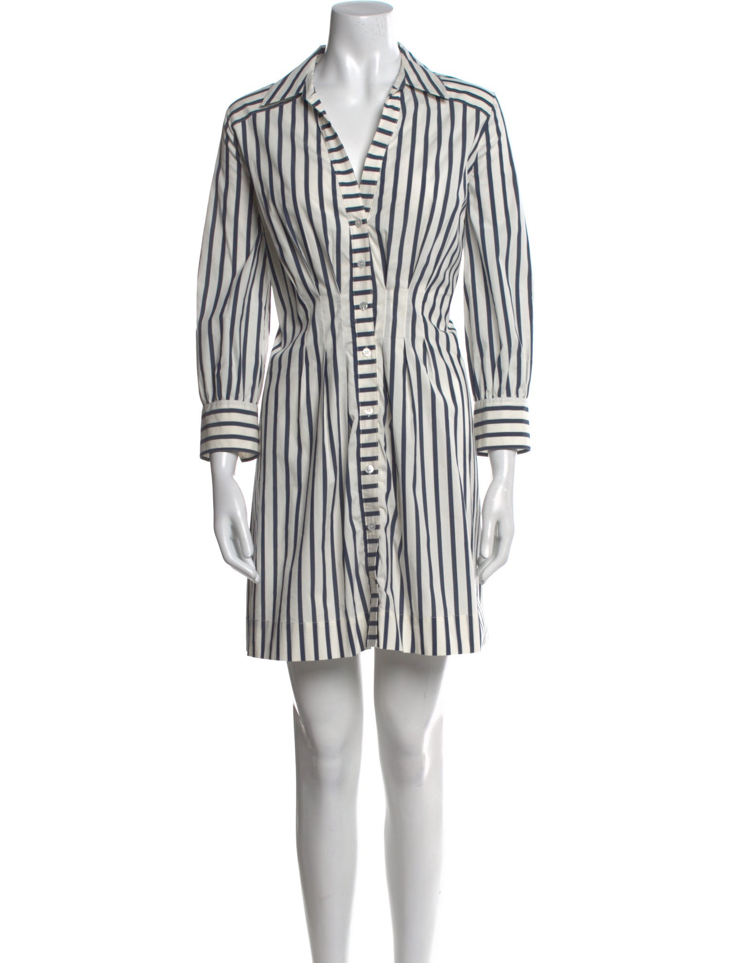 Veronica Beard Striped Mini Dress