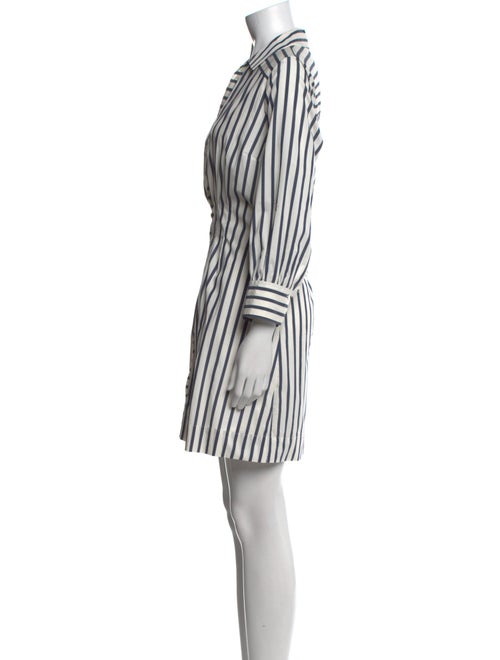 Veronica Beard Striped Mini Dress