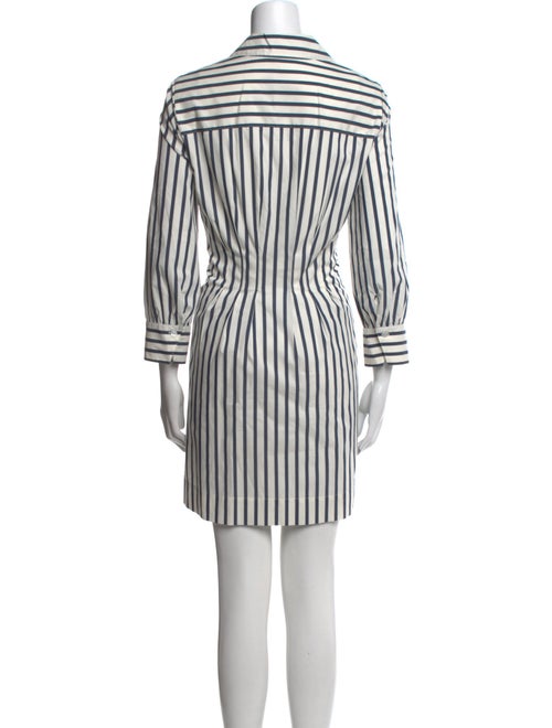 Veronica Beard Striped Mini Dress