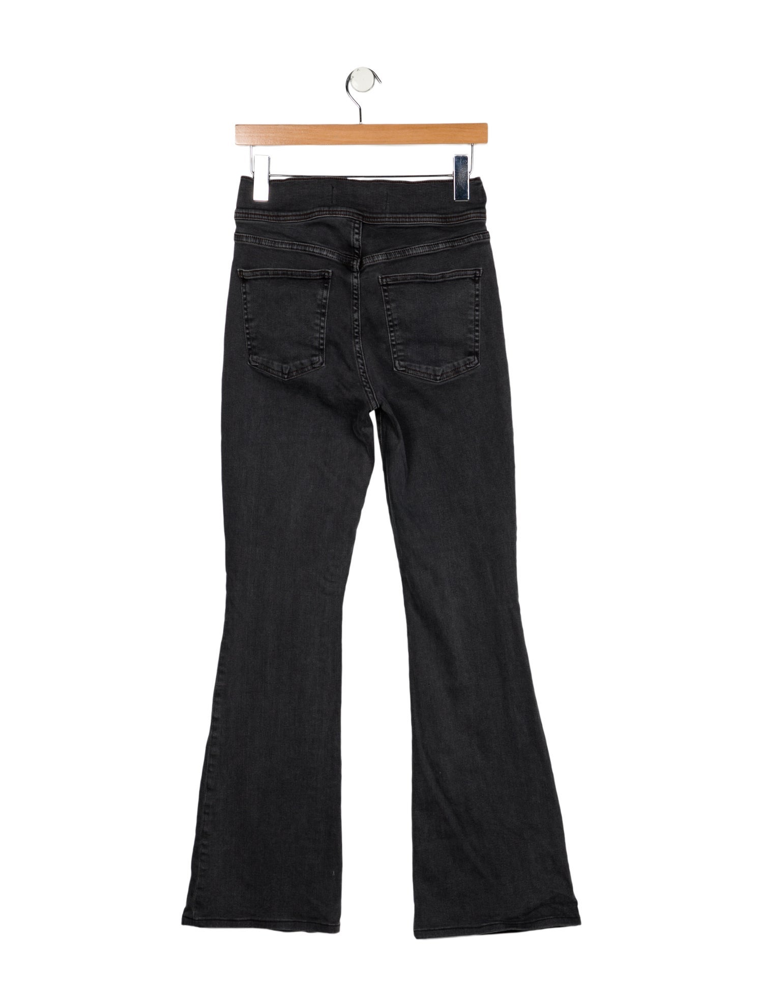 Veronica Beard Mid-Rise Wide Leg Jeans