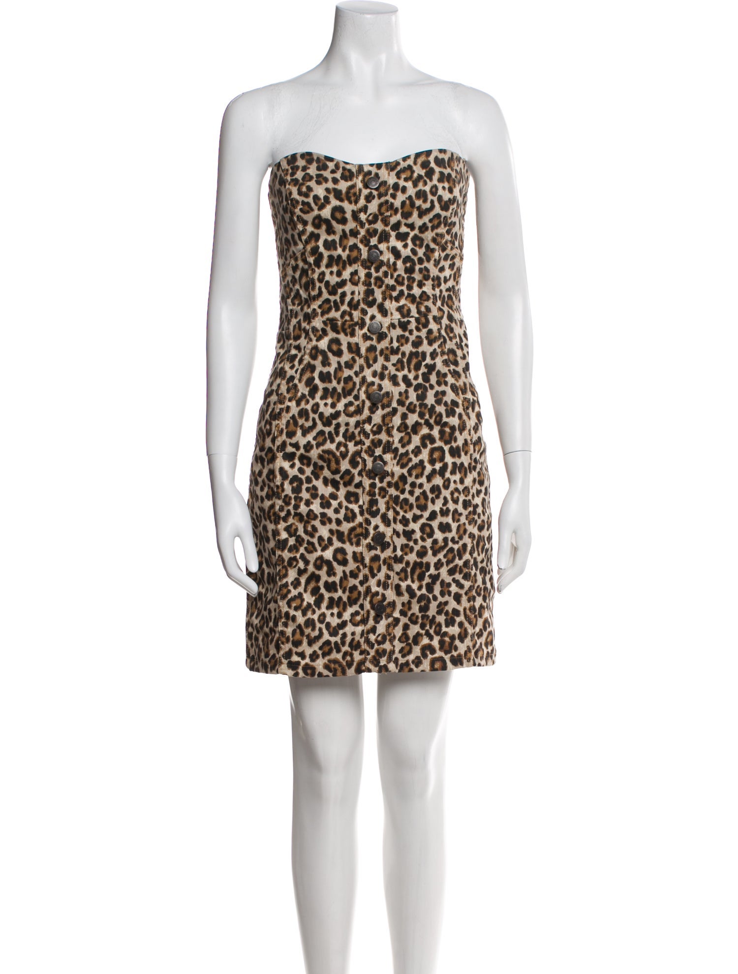Veronica Beard Animal Print Mini Dress