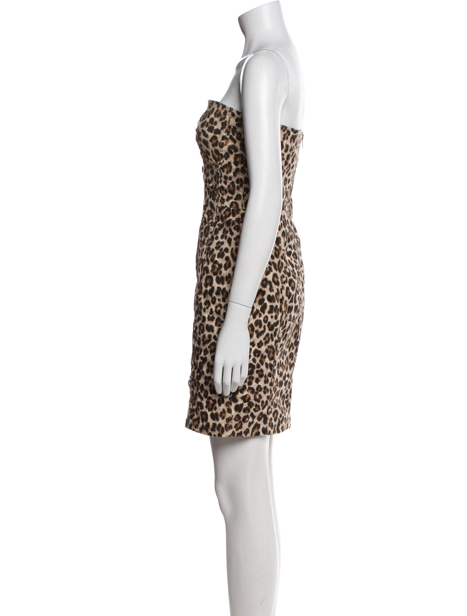 Veronica Beard Animal Print Mini Dress