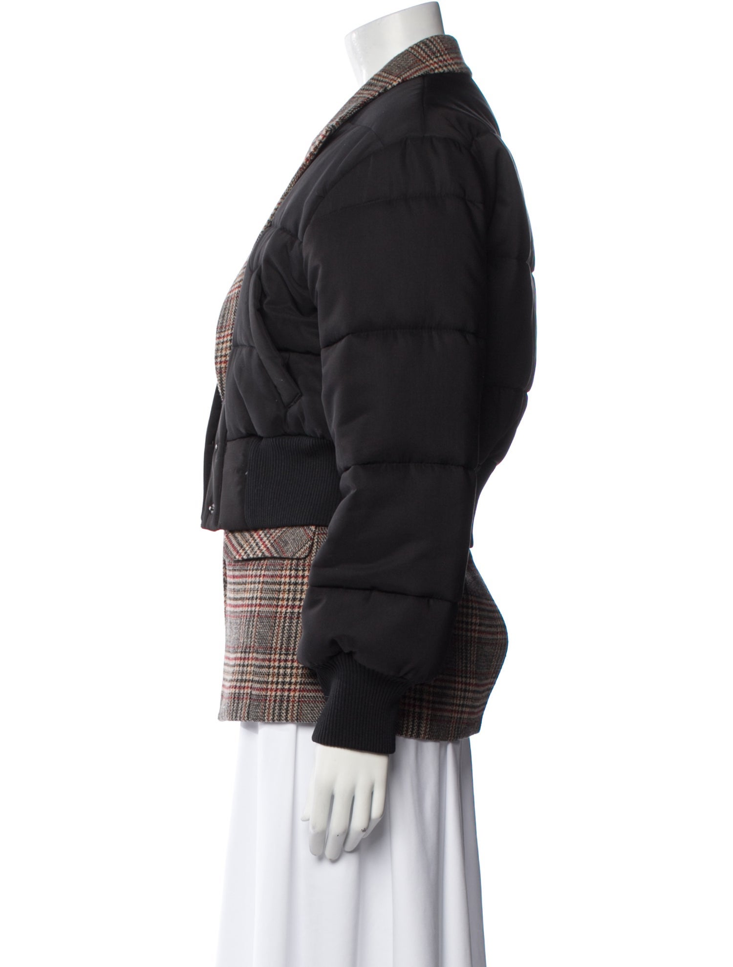 Veronica Beard Plaid Print Blazer