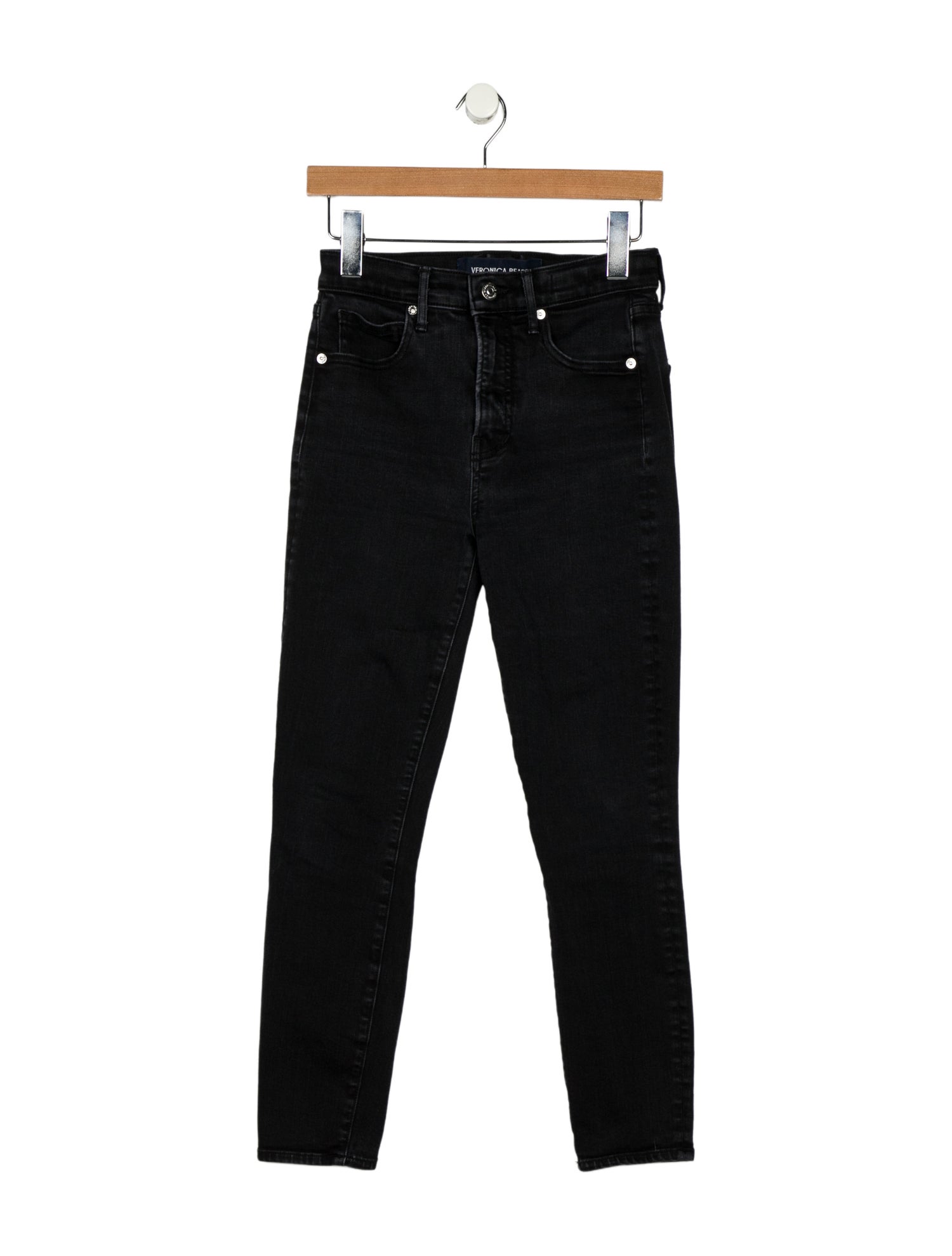 Veronica Beard Mid-Rise Skinny Leg Jeans
