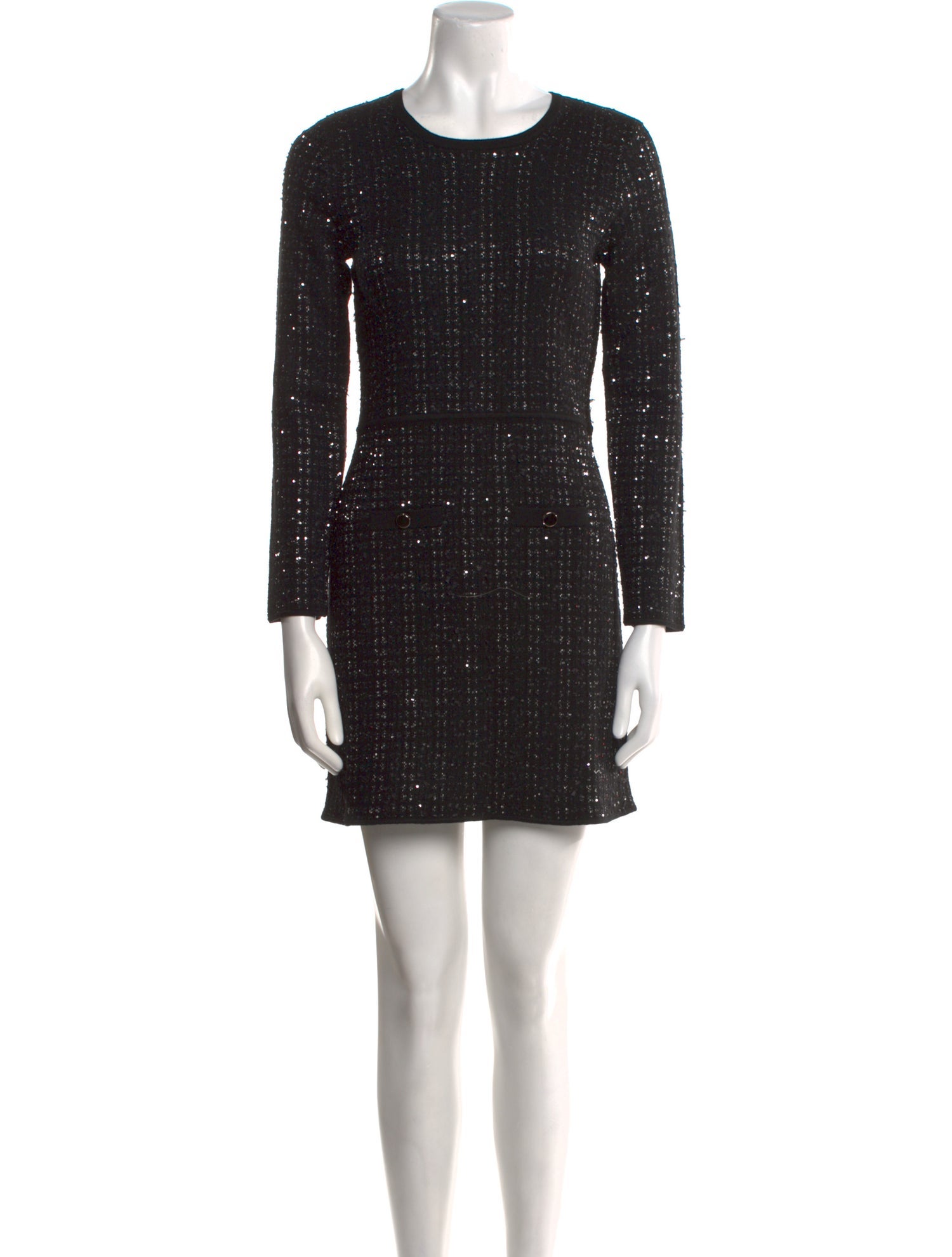 Veronica Beard Crew Neck Mini Dress