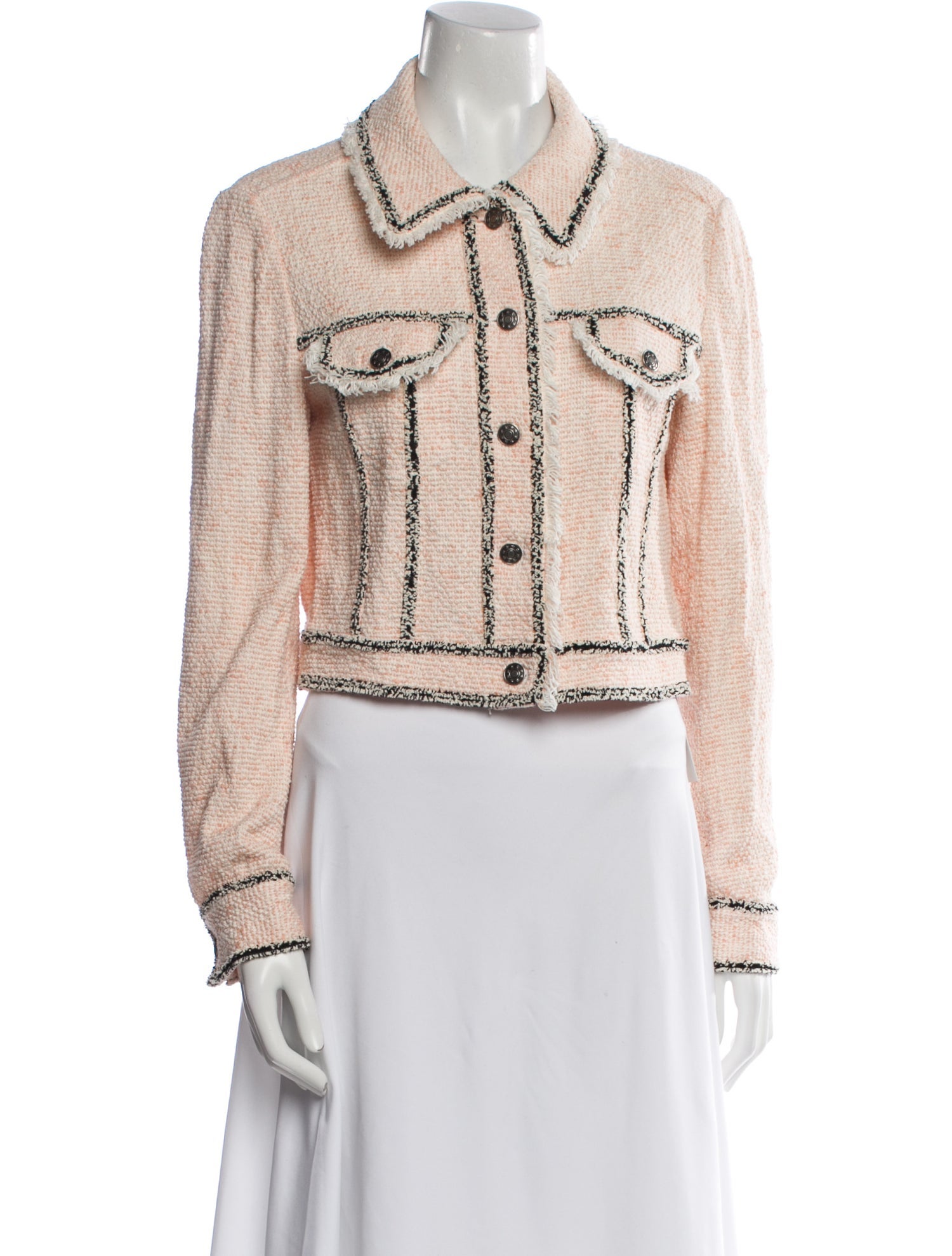 Veronica Beard Tweed Pattern Jacket