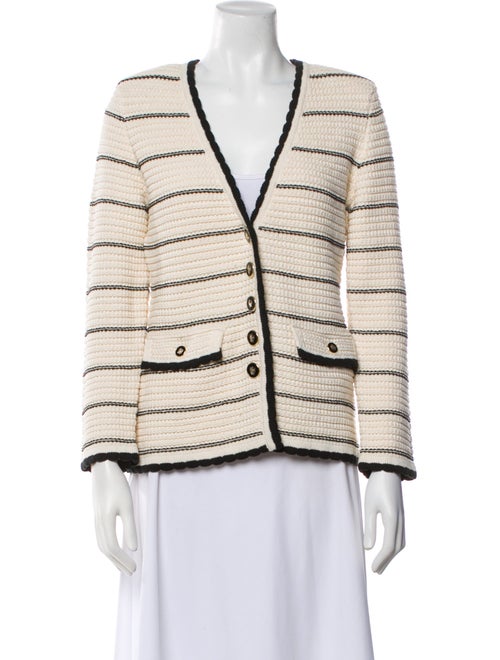 Veronica Beard Striped Evening Jacket