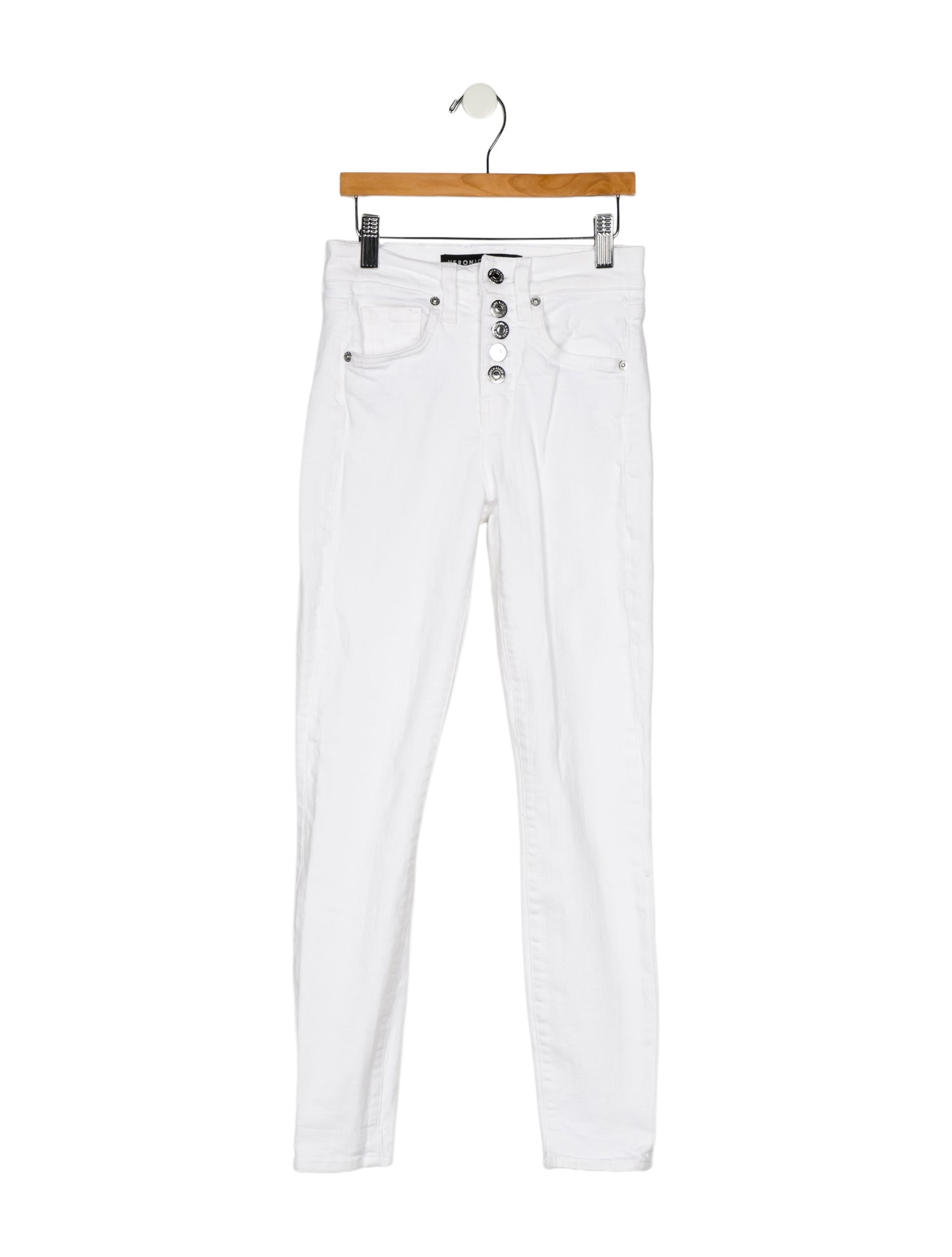 Veronica Beard High-Rise Wide Leg Jeans