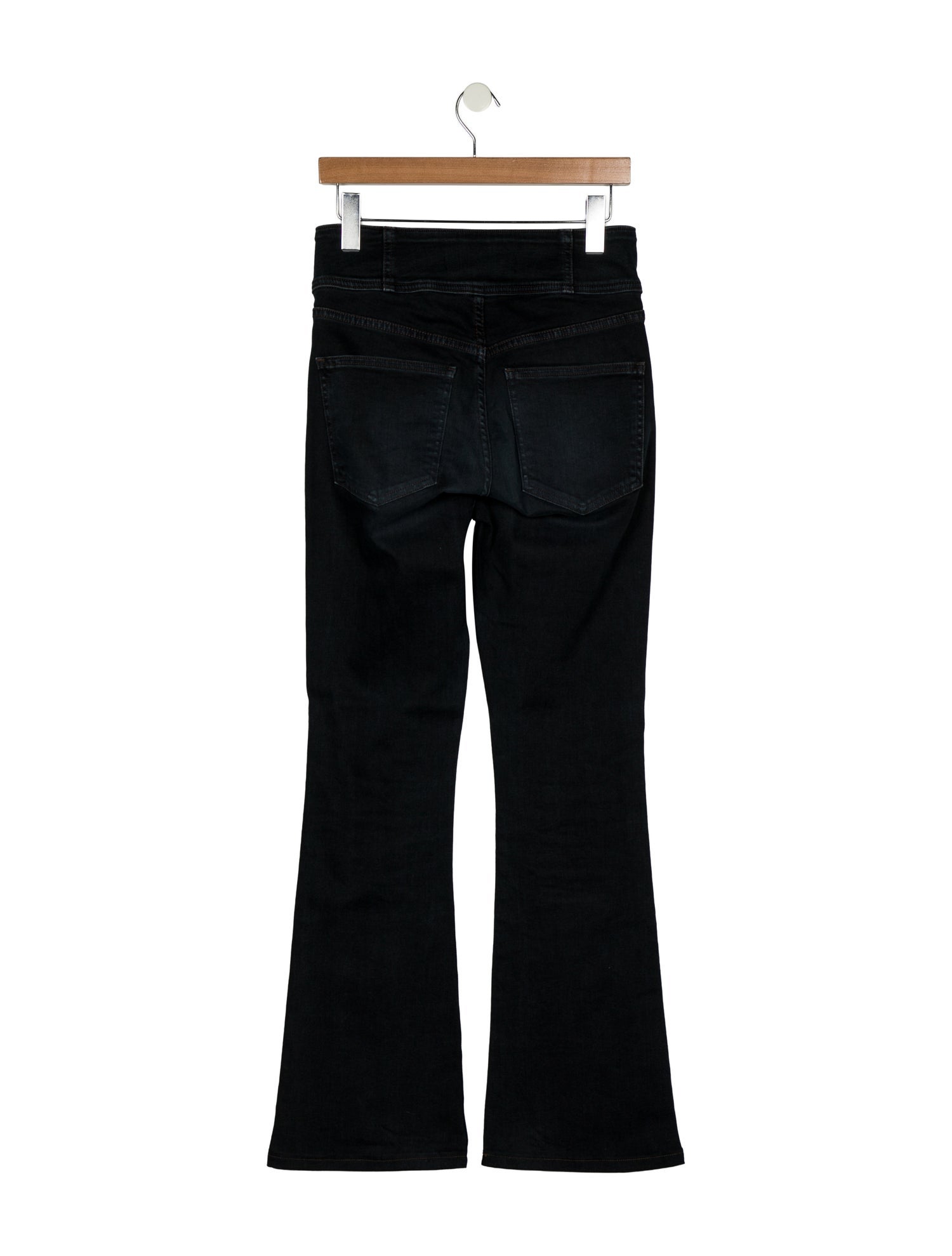 Veronica Beard High-Rise Wide Leg Jeans