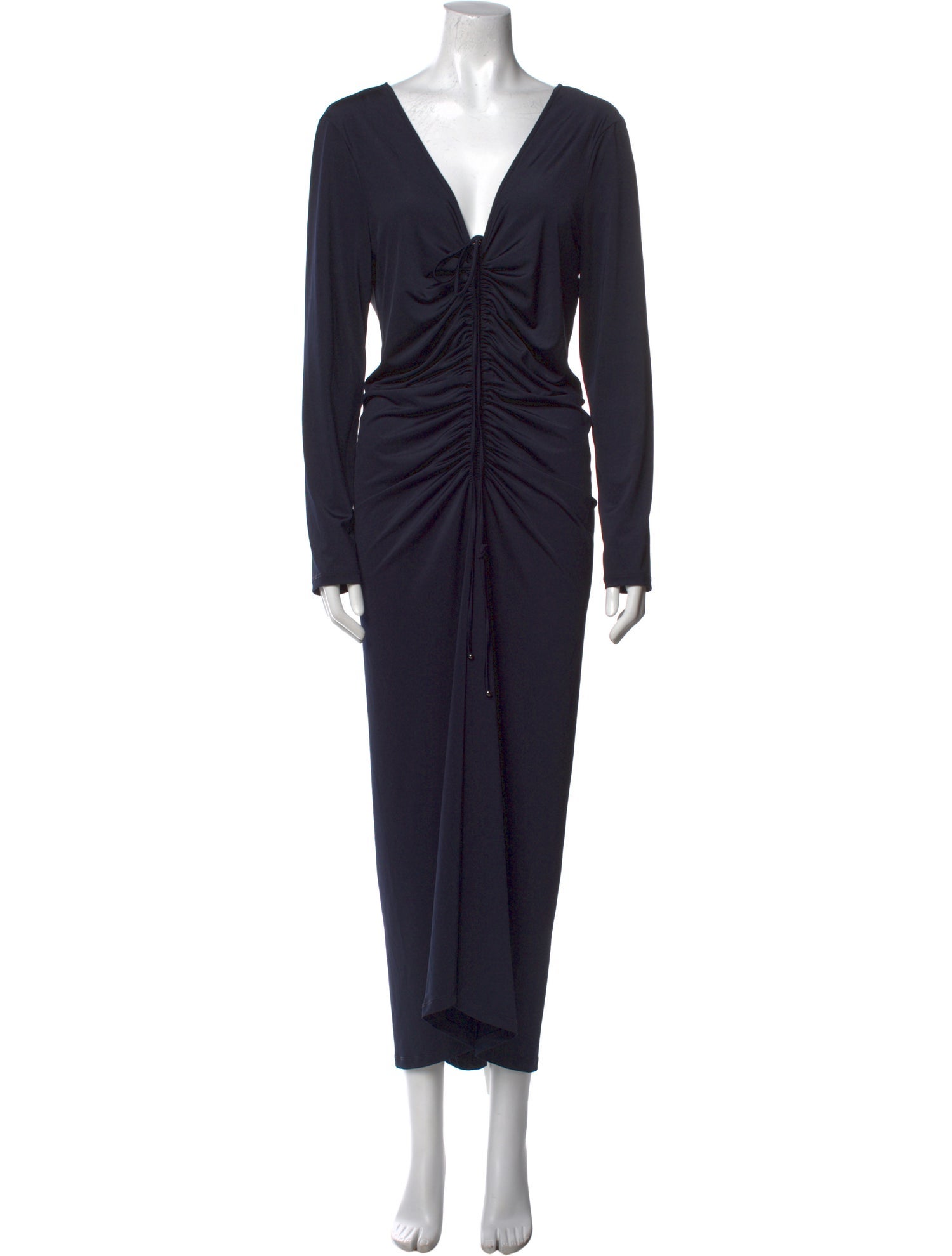 Veronica Beard V-Neck Long Dress