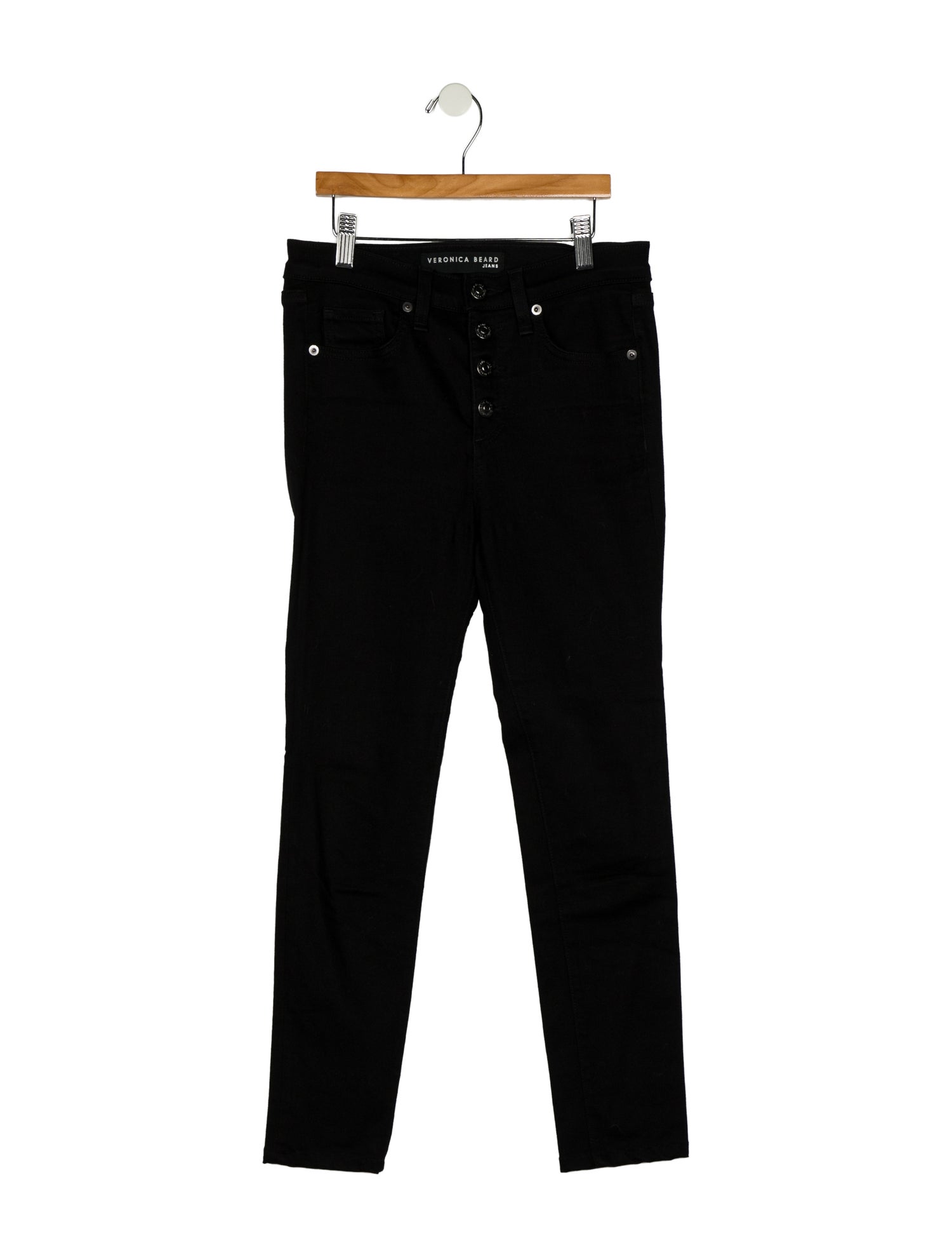 Veronica Beard Mid-Rise Skinny Leg Jeans