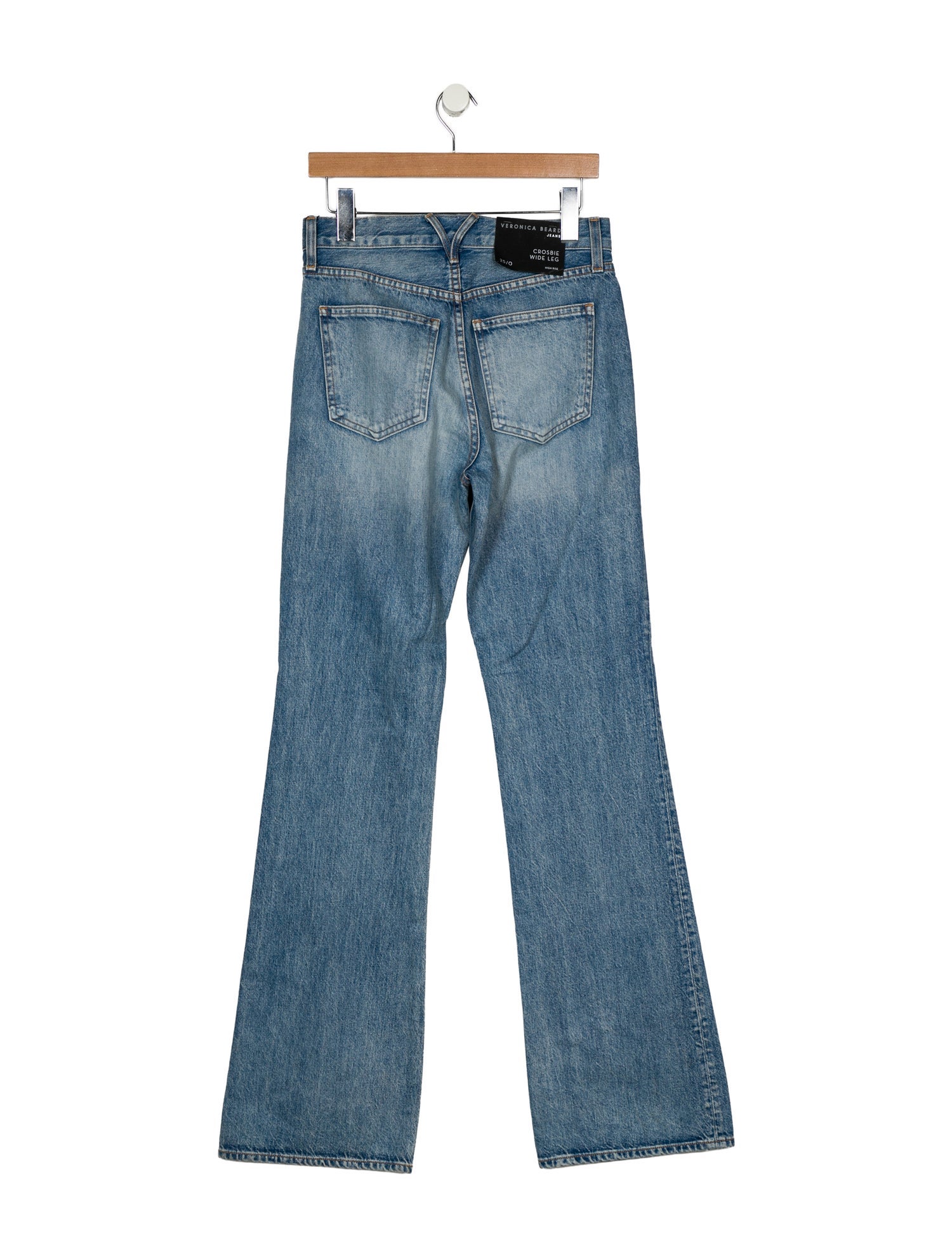Veronica Beard High-Rise Wide Leg Jeans w/ Tags