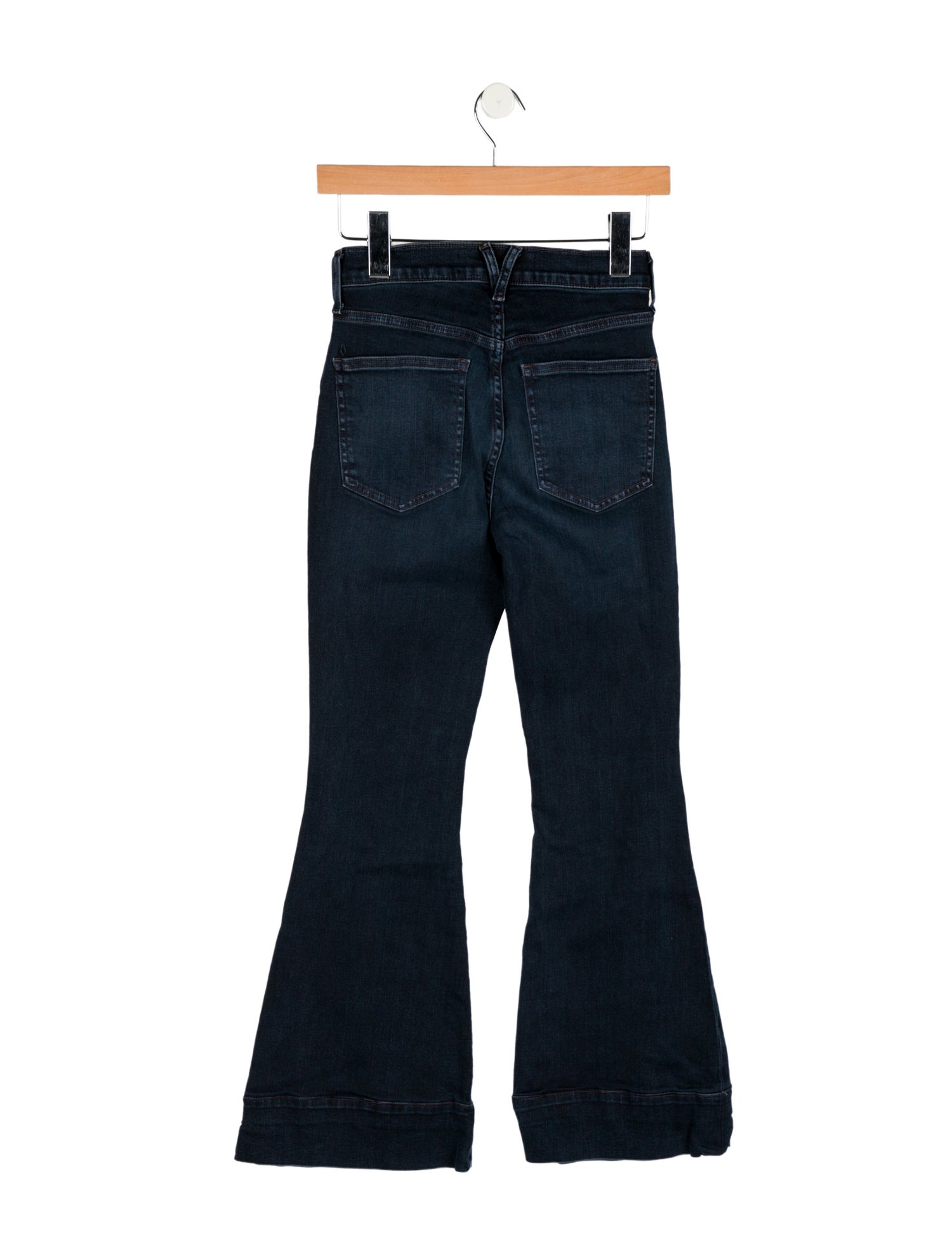 Veronica Beard High-Rise Wide Leg Jeans