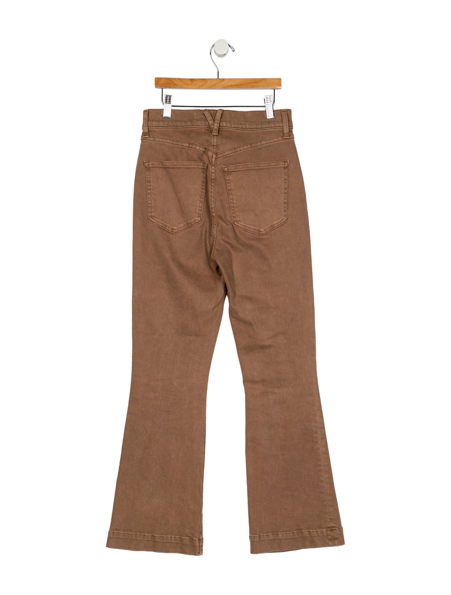 Veronica Beard High-Rise Wide Leg Jeans