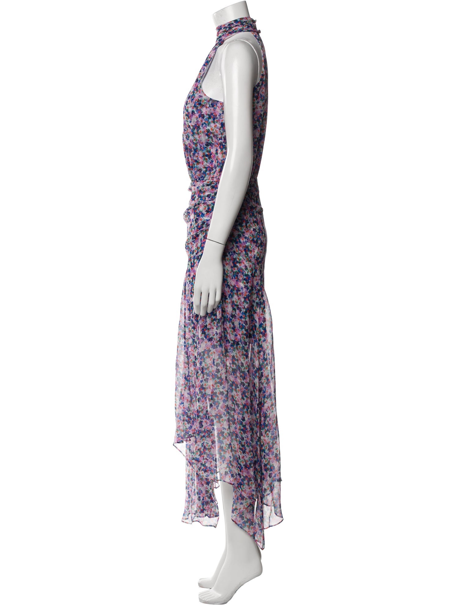 Veronica Beard Silk Long Dress