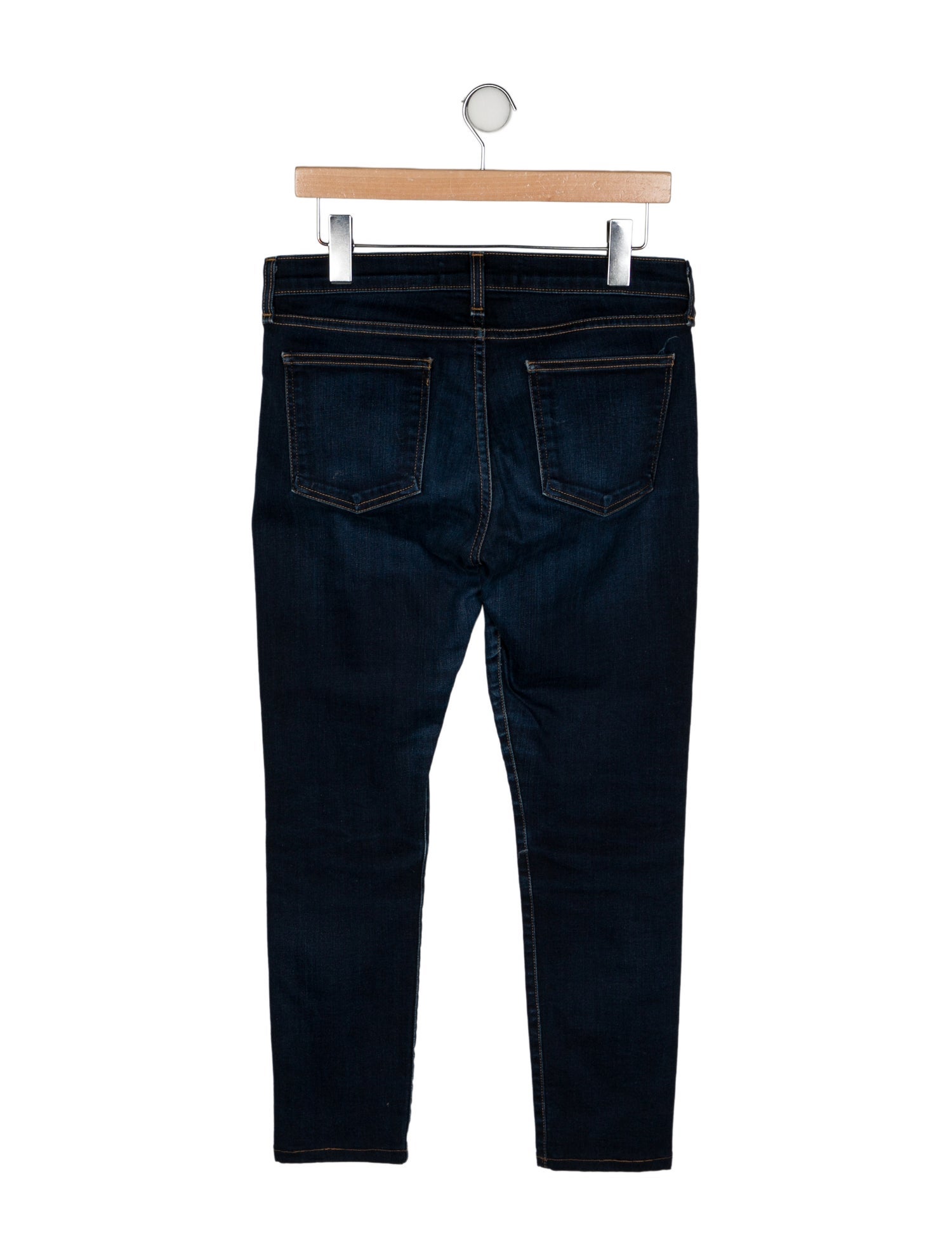 Veronica Beard Mid-Rise Skinny Leg Jeans