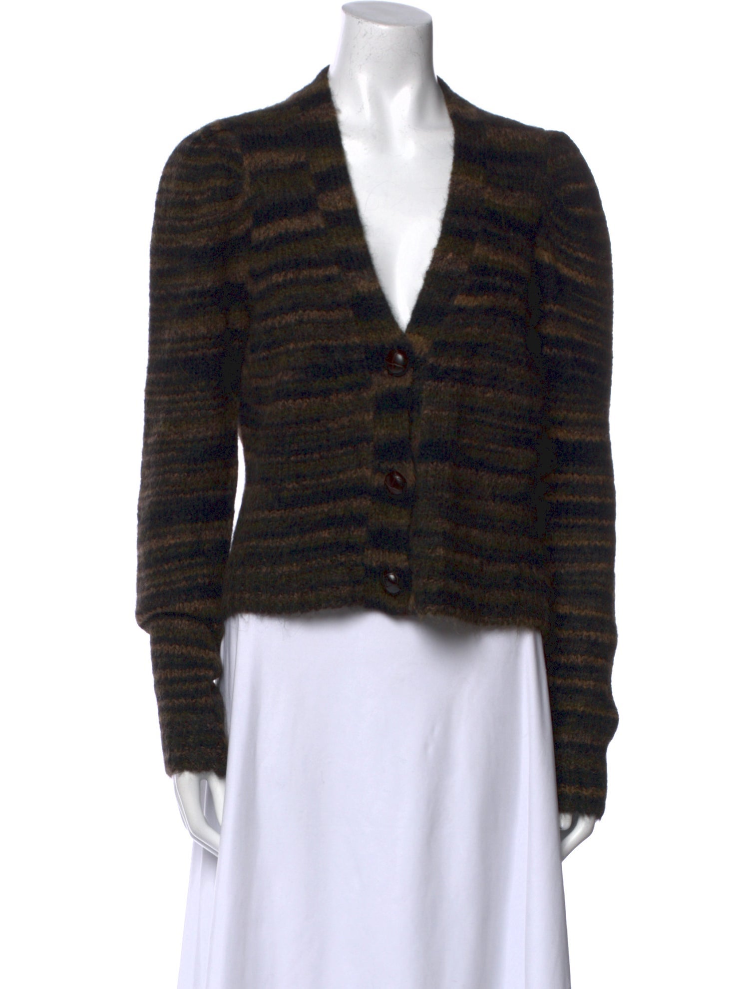 Veronica Beard Alpaca Striped Sweater