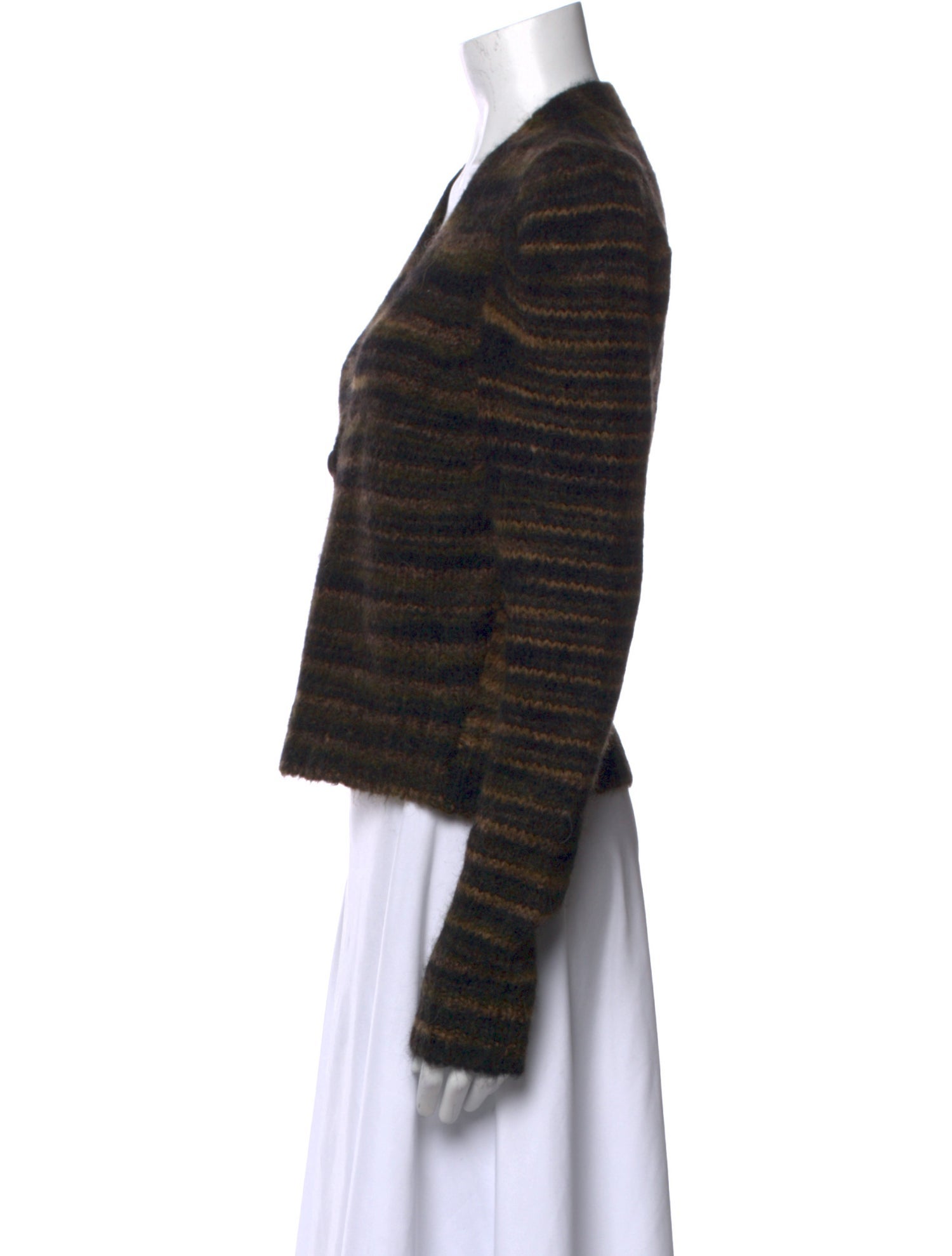 Veronica Beard Alpaca Striped Sweater