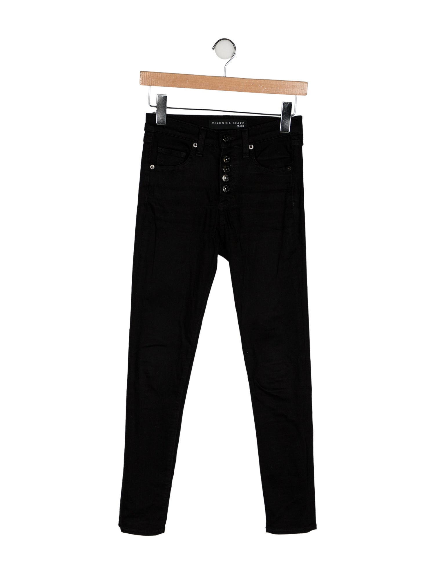 Veronica Beard Mid-Rise Skinny Leg Jeans