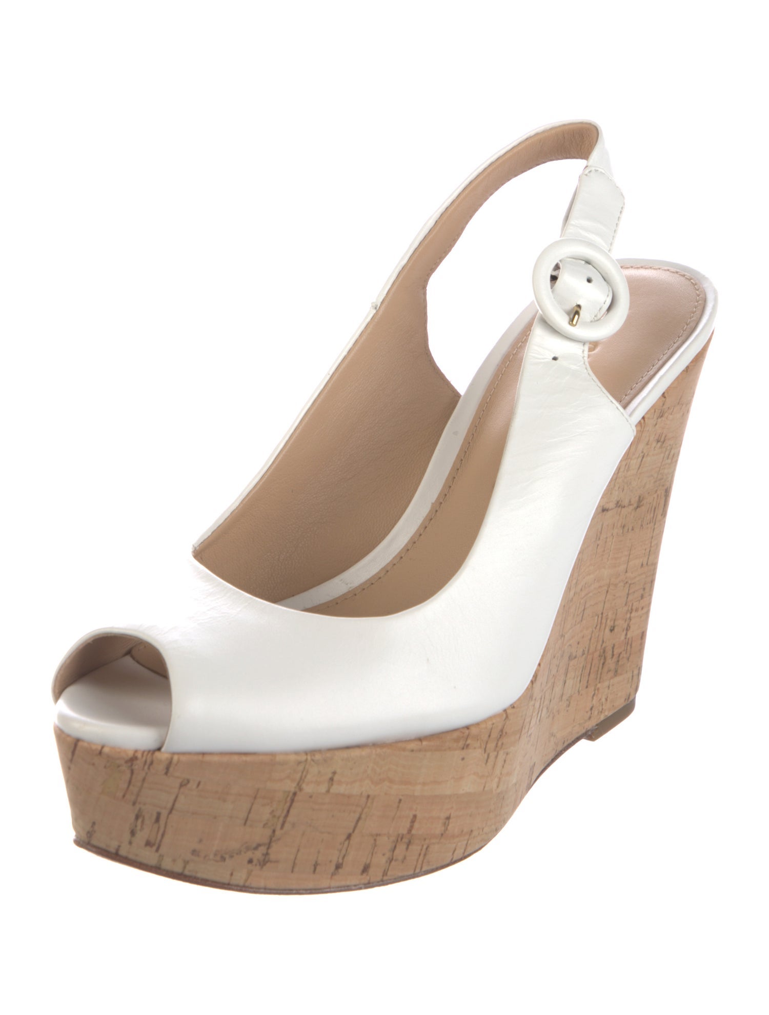 Veronica Beard Leather Slingback Pumps