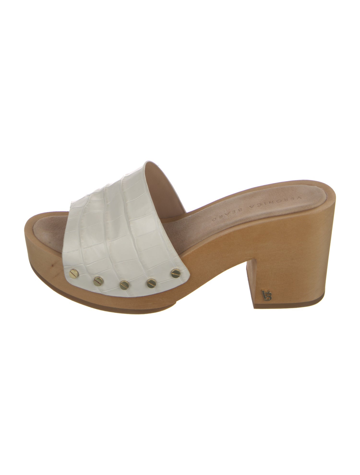 Veronica Beard Leather Slides