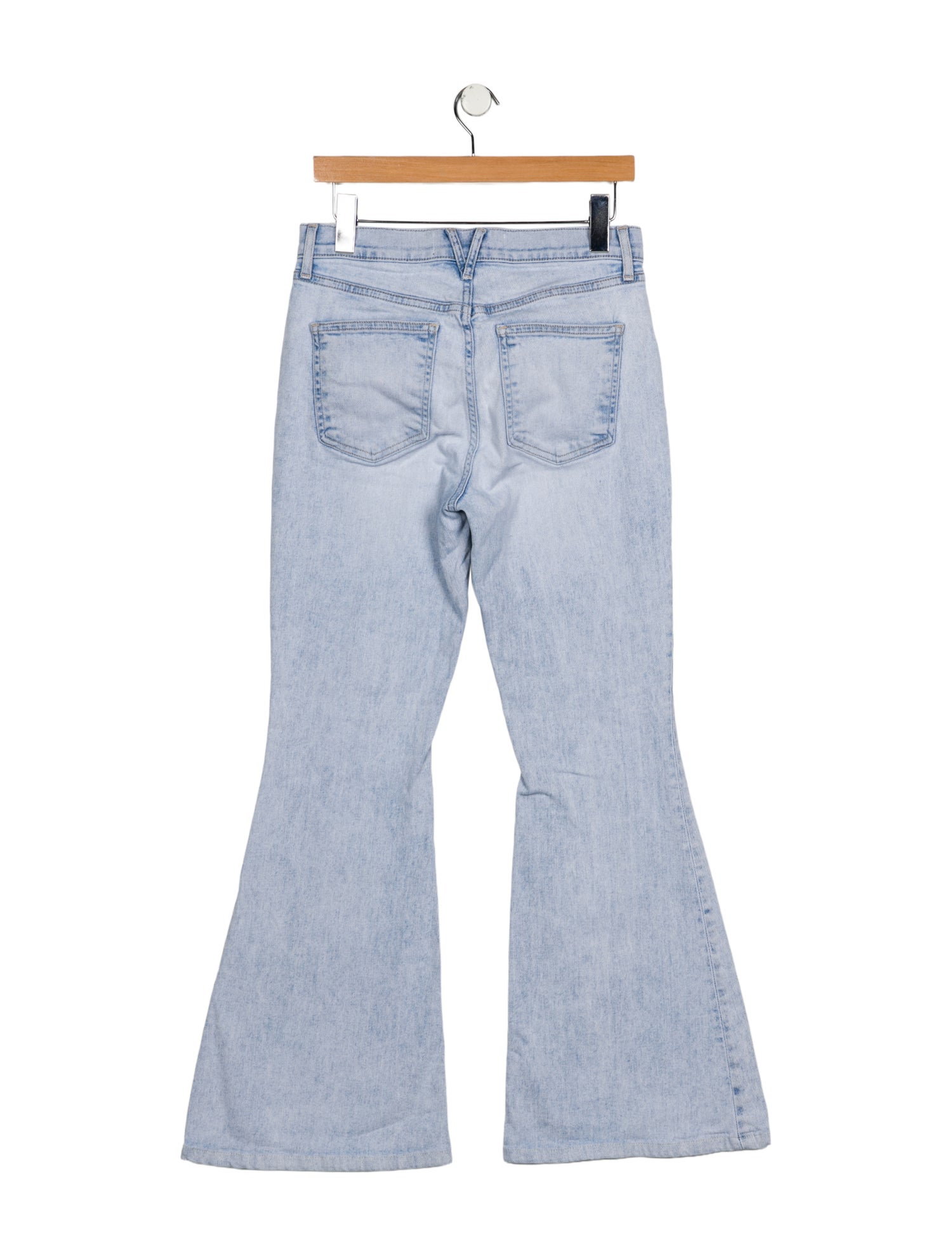 Veronica Beard High-Rise Wide Leg Jeans