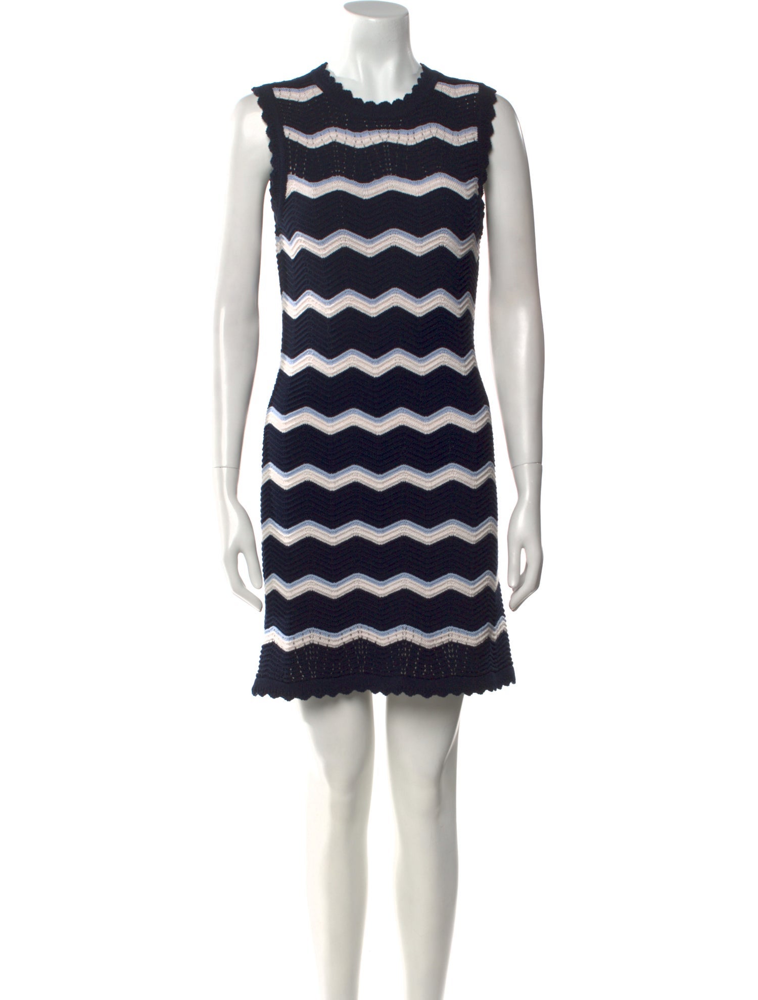 Veronica Beard Striped Mini Dress