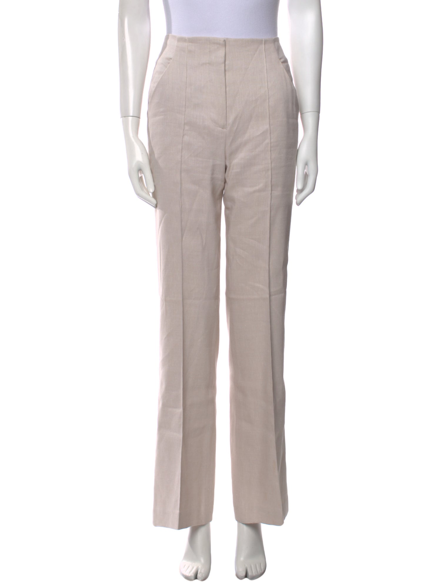 Veronica Beard Linen Wide Leg Pants