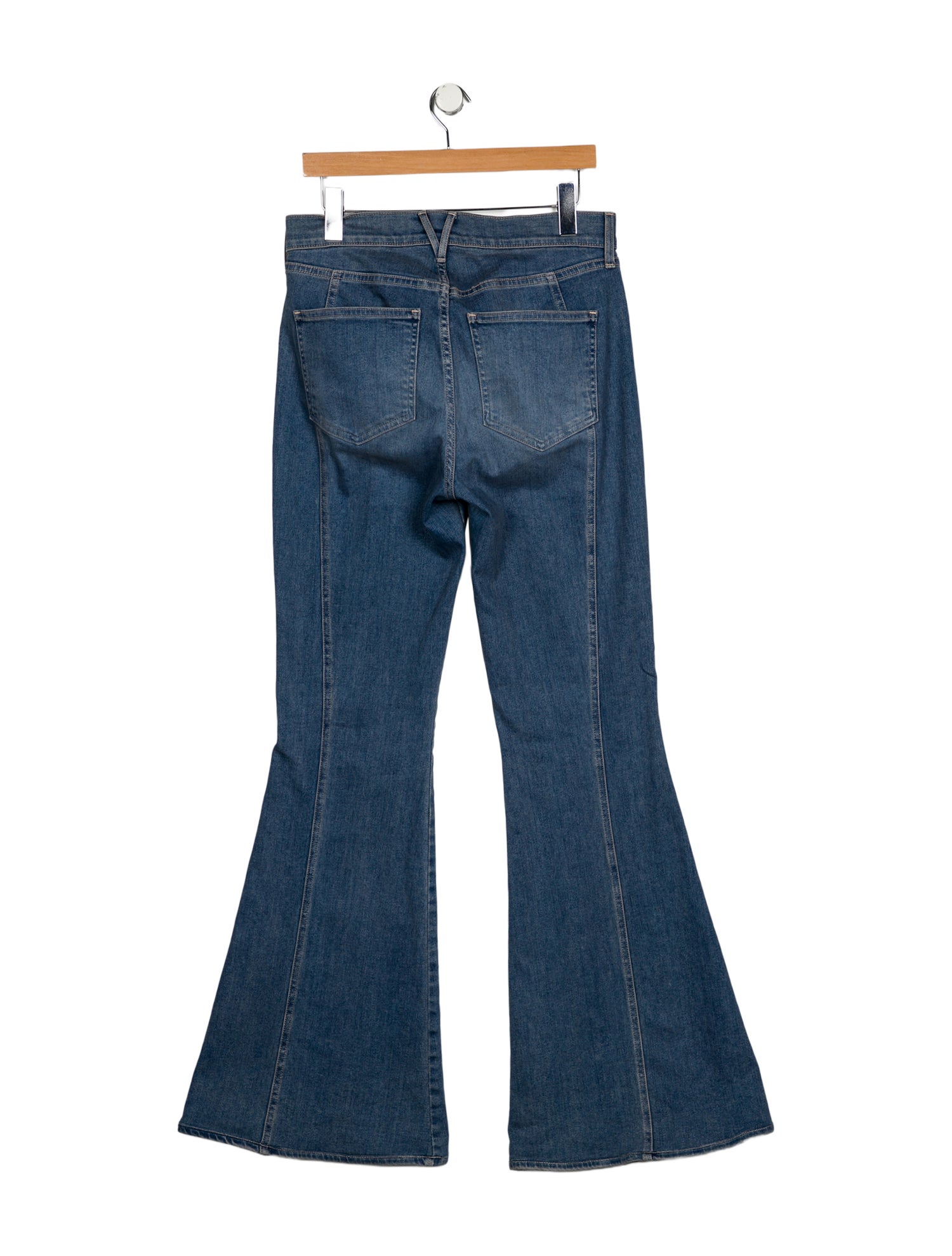 Veronica Beard High-Rise Wide Leg Jeans