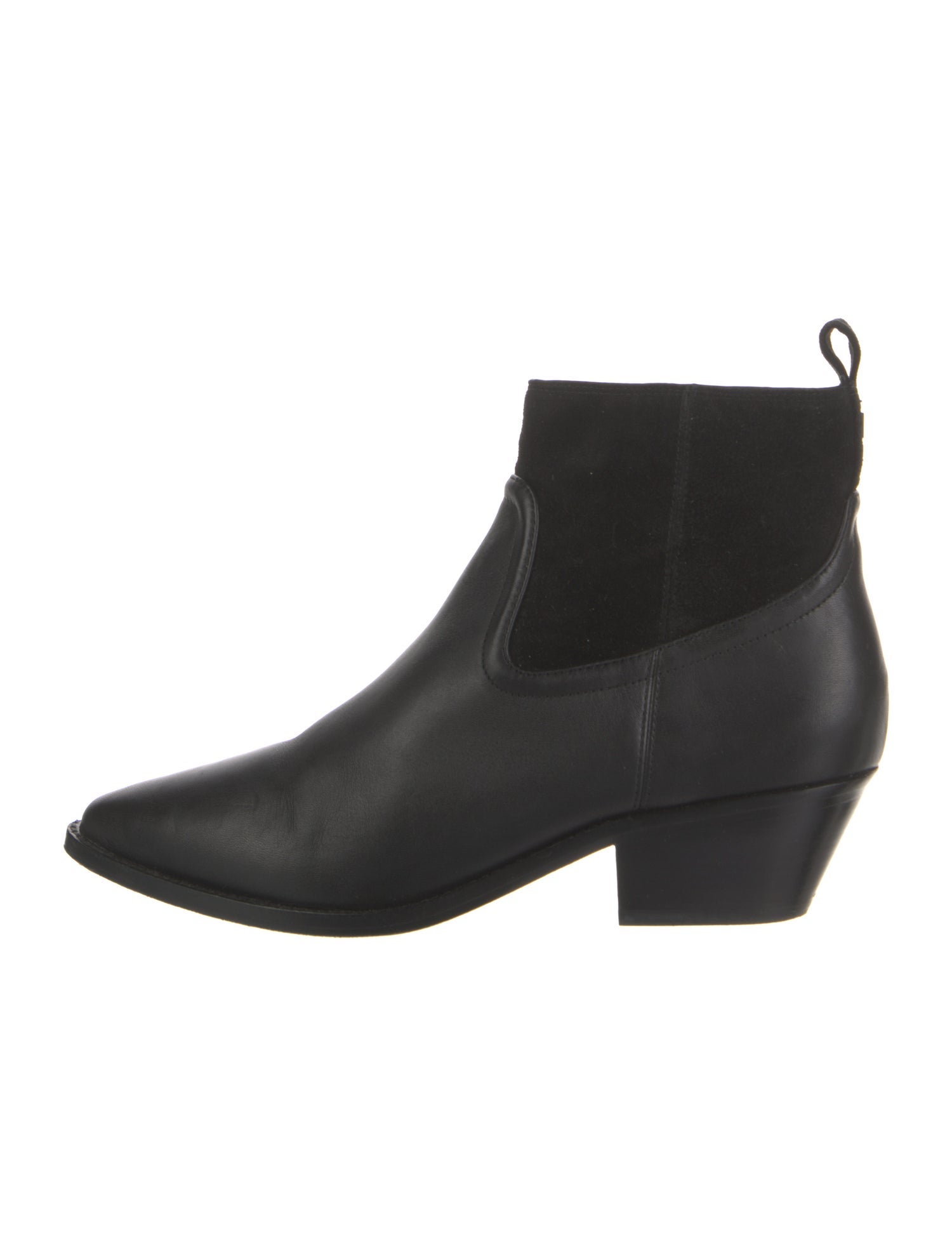 Veronica Beard Leather Chelsea Boots