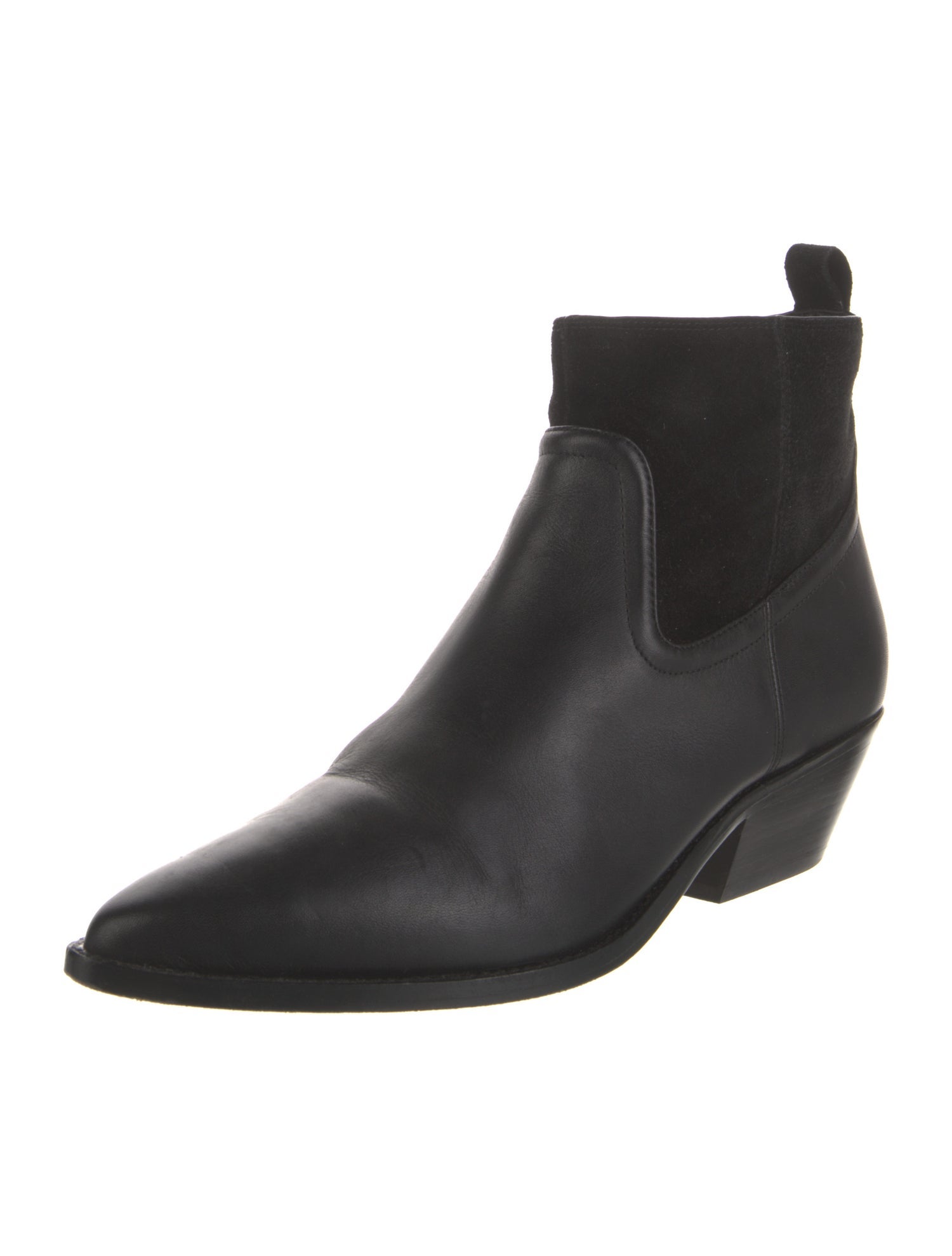 Veronica Beard Leather Chelsea Boots