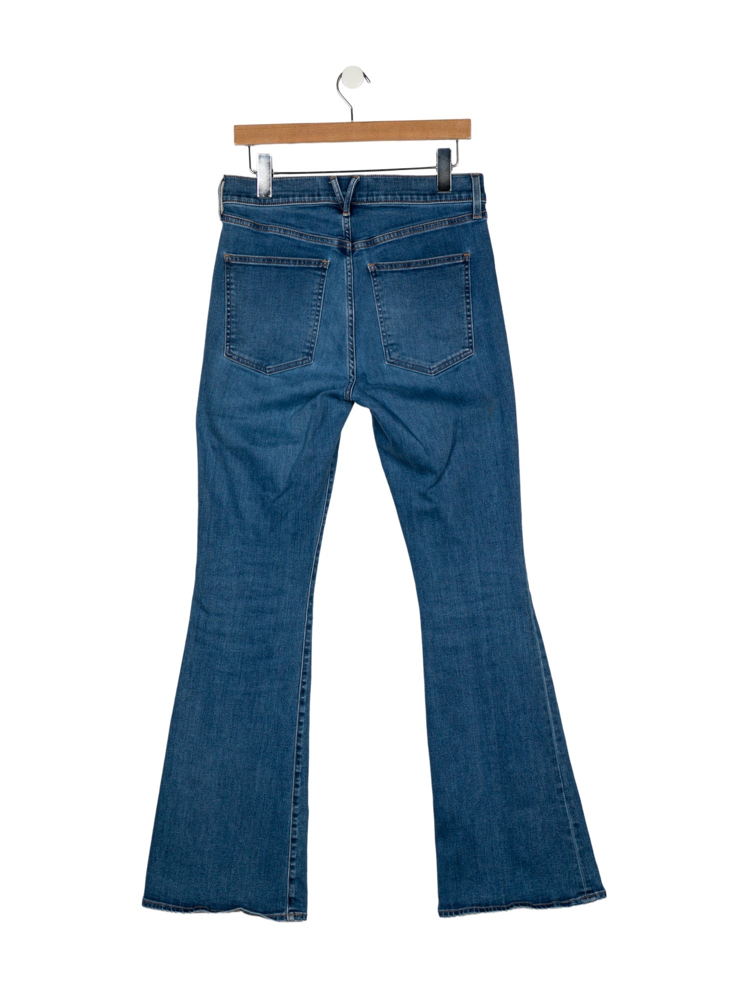 Veronica Beard High-Rise Wide Leg Jeans