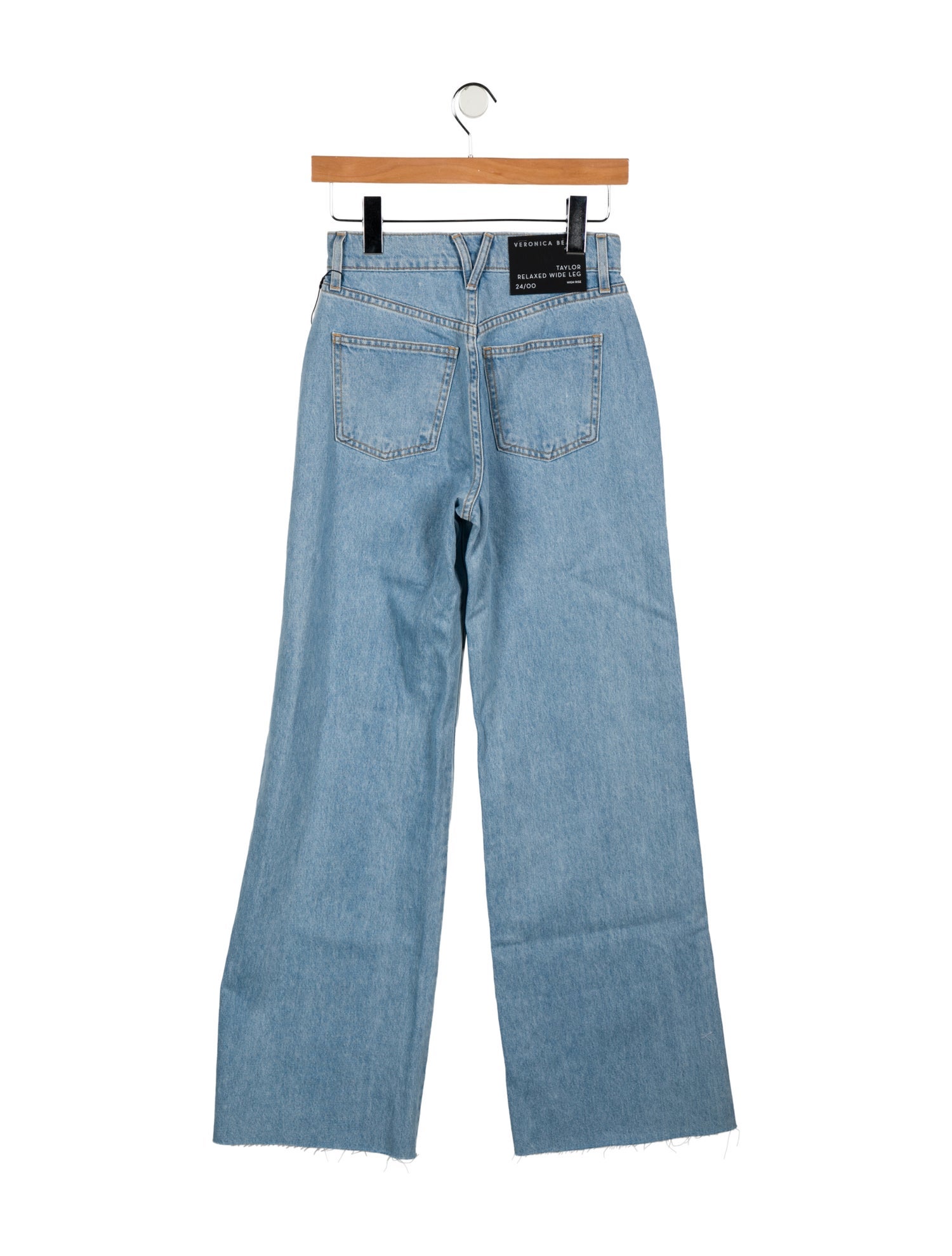 Veronica Beard Mid-Rise Wide Leg Jeans w/ Tags