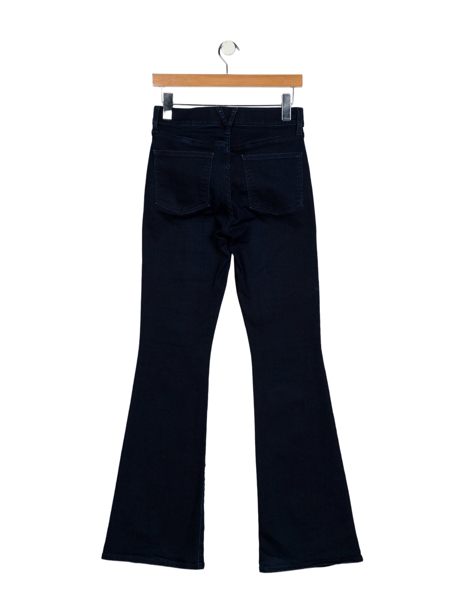 Veronica Beard Mid-Rise Wide Leg Jeans