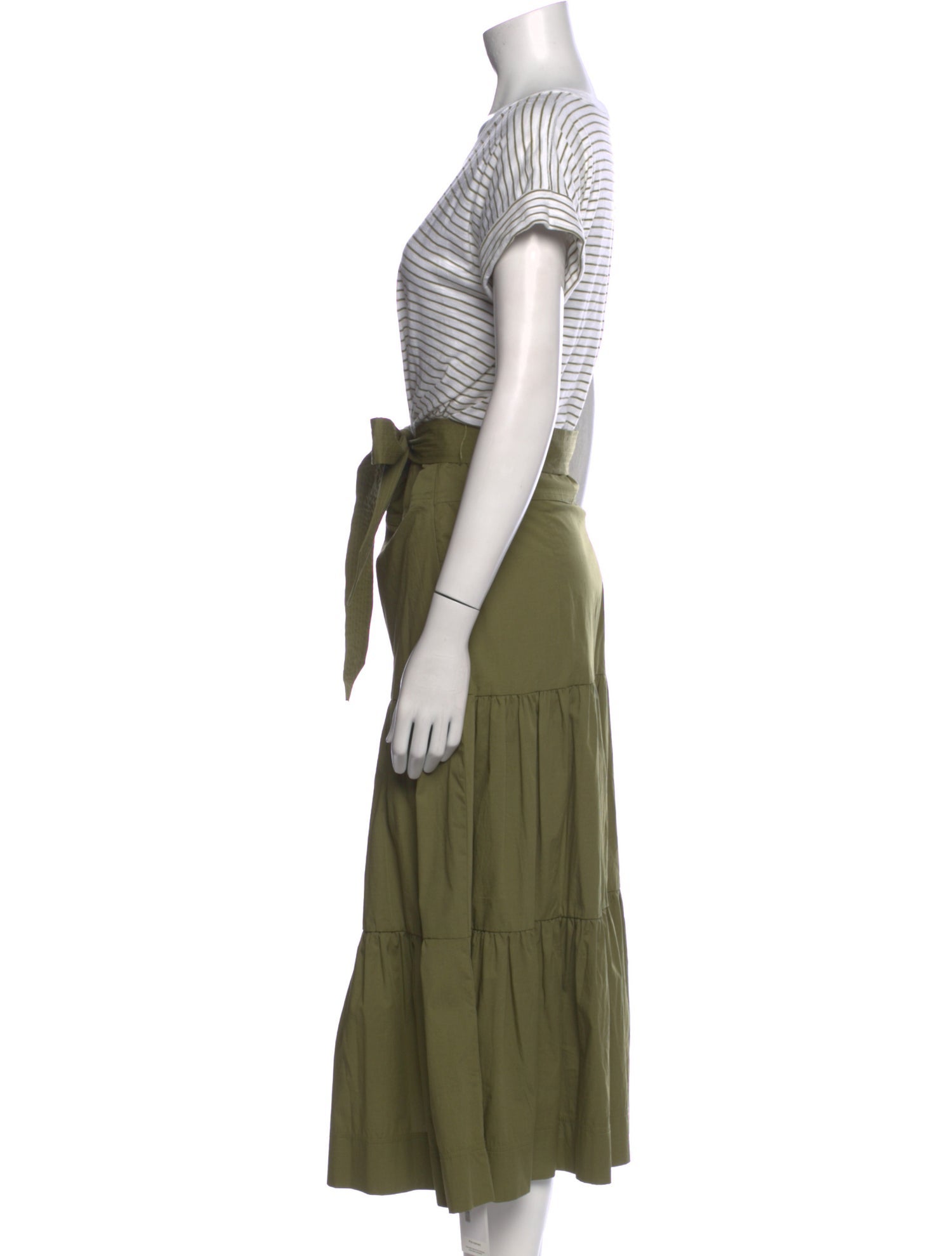 Veronica Beard Scoop Neck Long Dress