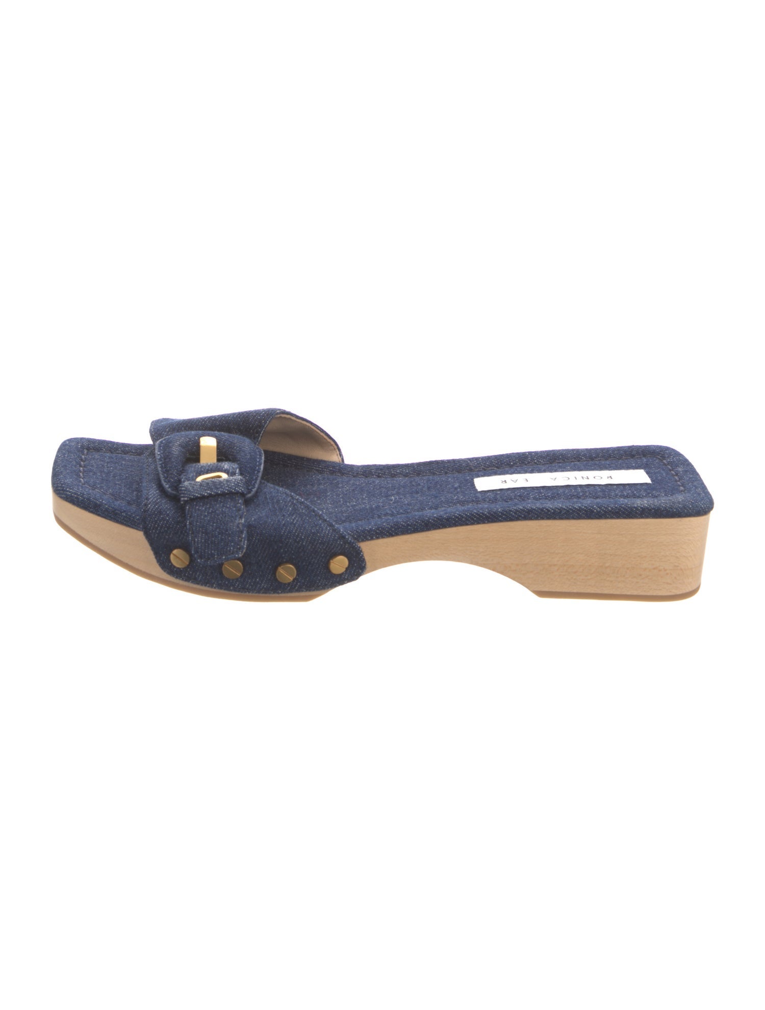 Veronica Beard Denim Slides