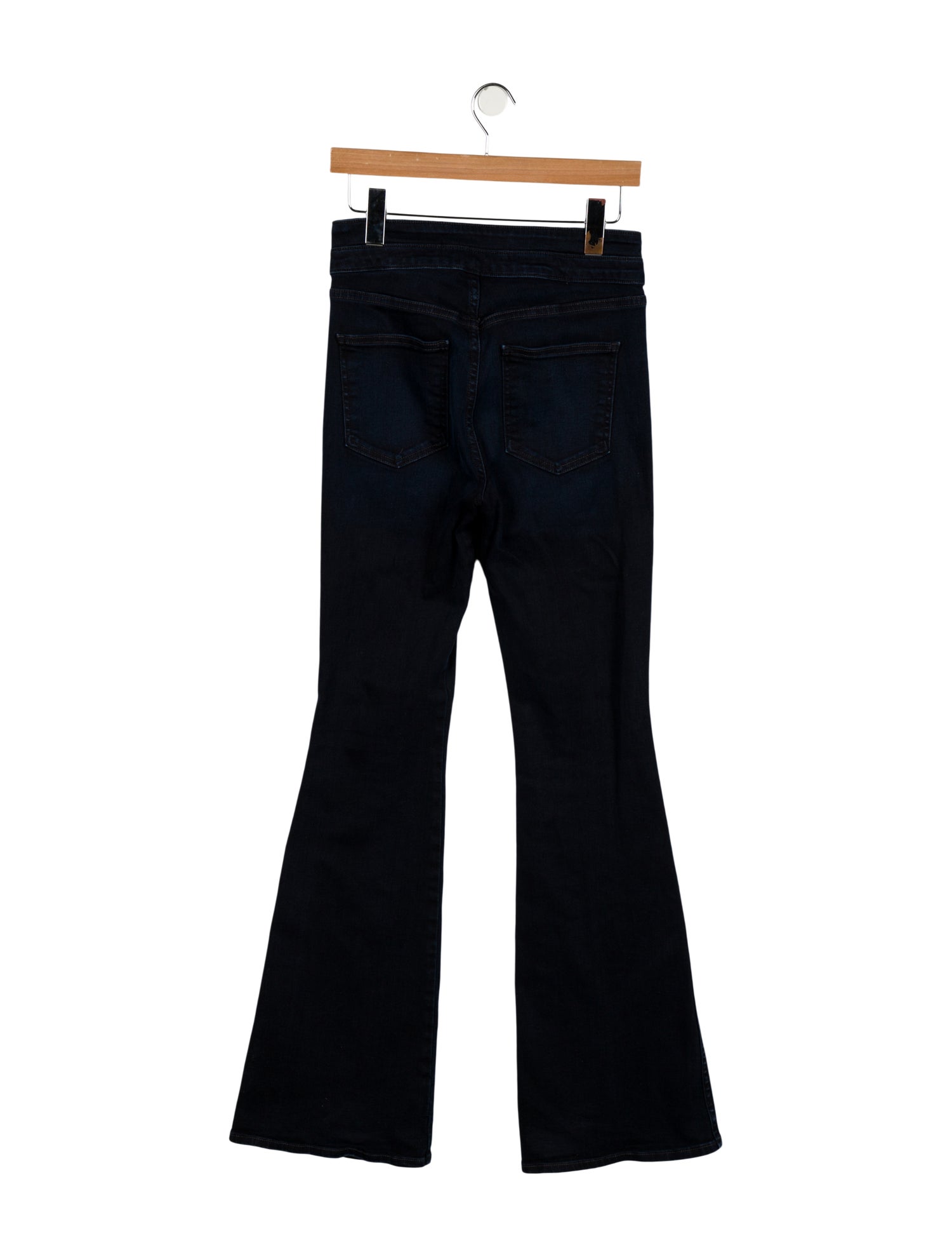 Veronica Beard High-Rise Wide Leg Jeans