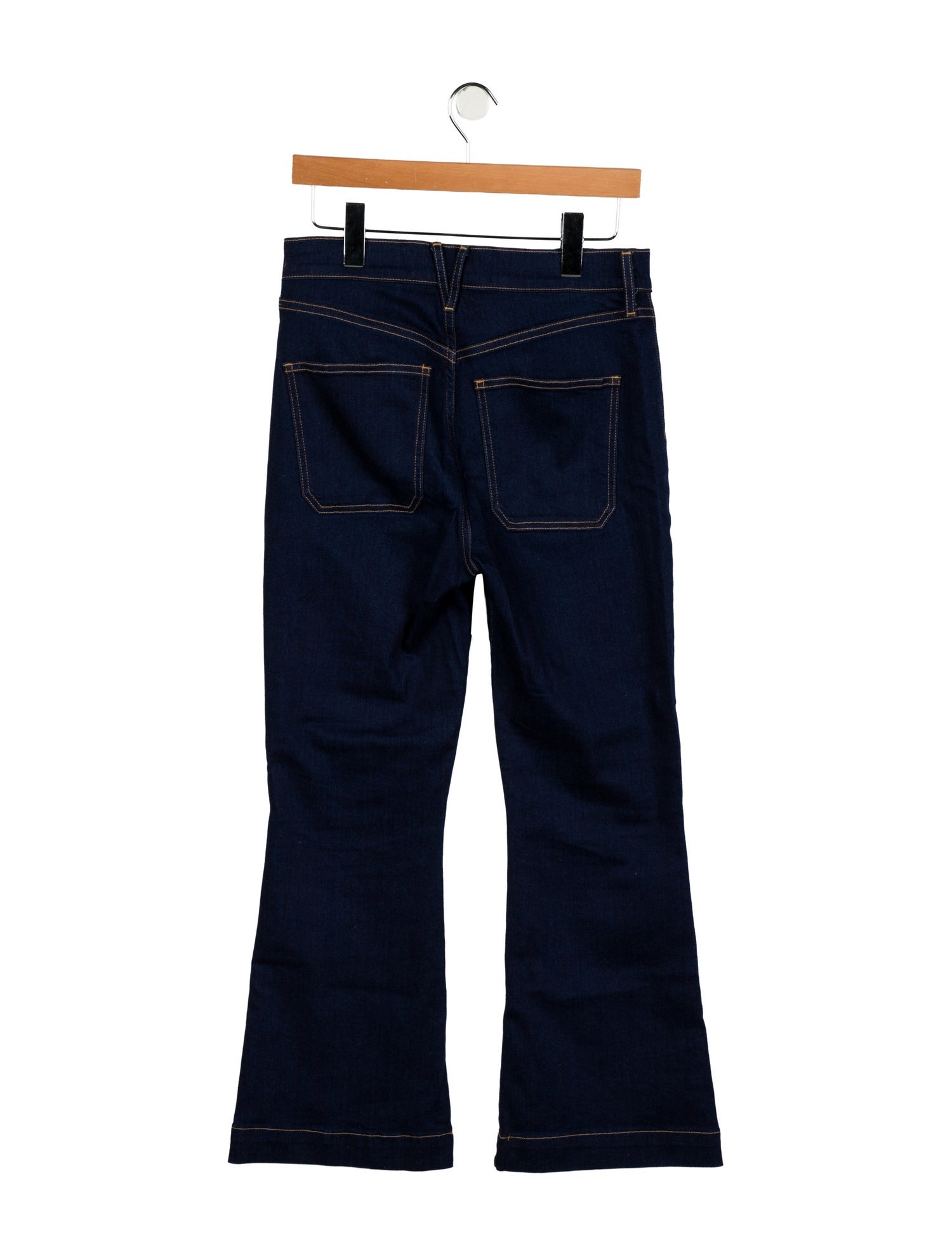 Veronica Beard High-Rise Wide Leg Jeans